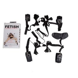 El Ayak ve Yatak Bağlama Seti Deri