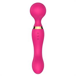 USB Şarjlı 20 Fonksiyonlu Teknolojik Vibratör - Pembe