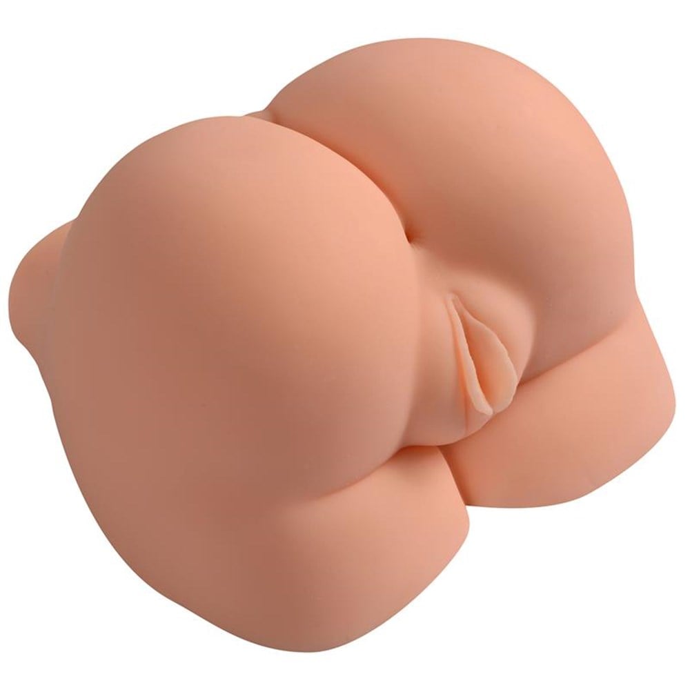 2 İşlevli Titreşimli Suni Vajinal ve Anal Masturbatör- Moira