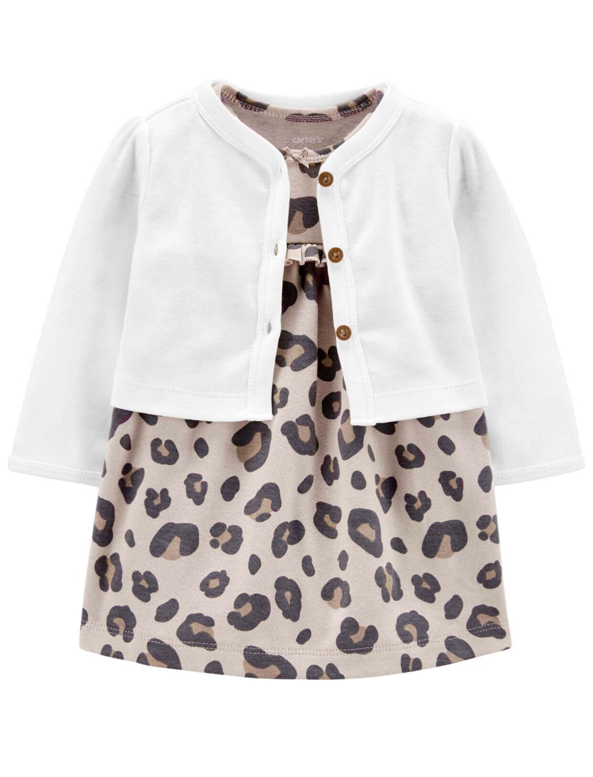 CARTERS ELBİSE & HIRKA SET