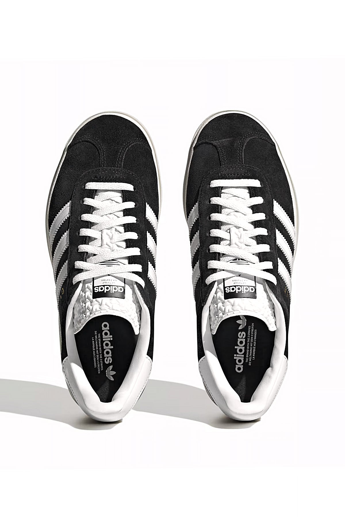 Adidas IHQ6912 Adidas Gazelle Kadın Klasik Sneaker Siyah - Beyaz