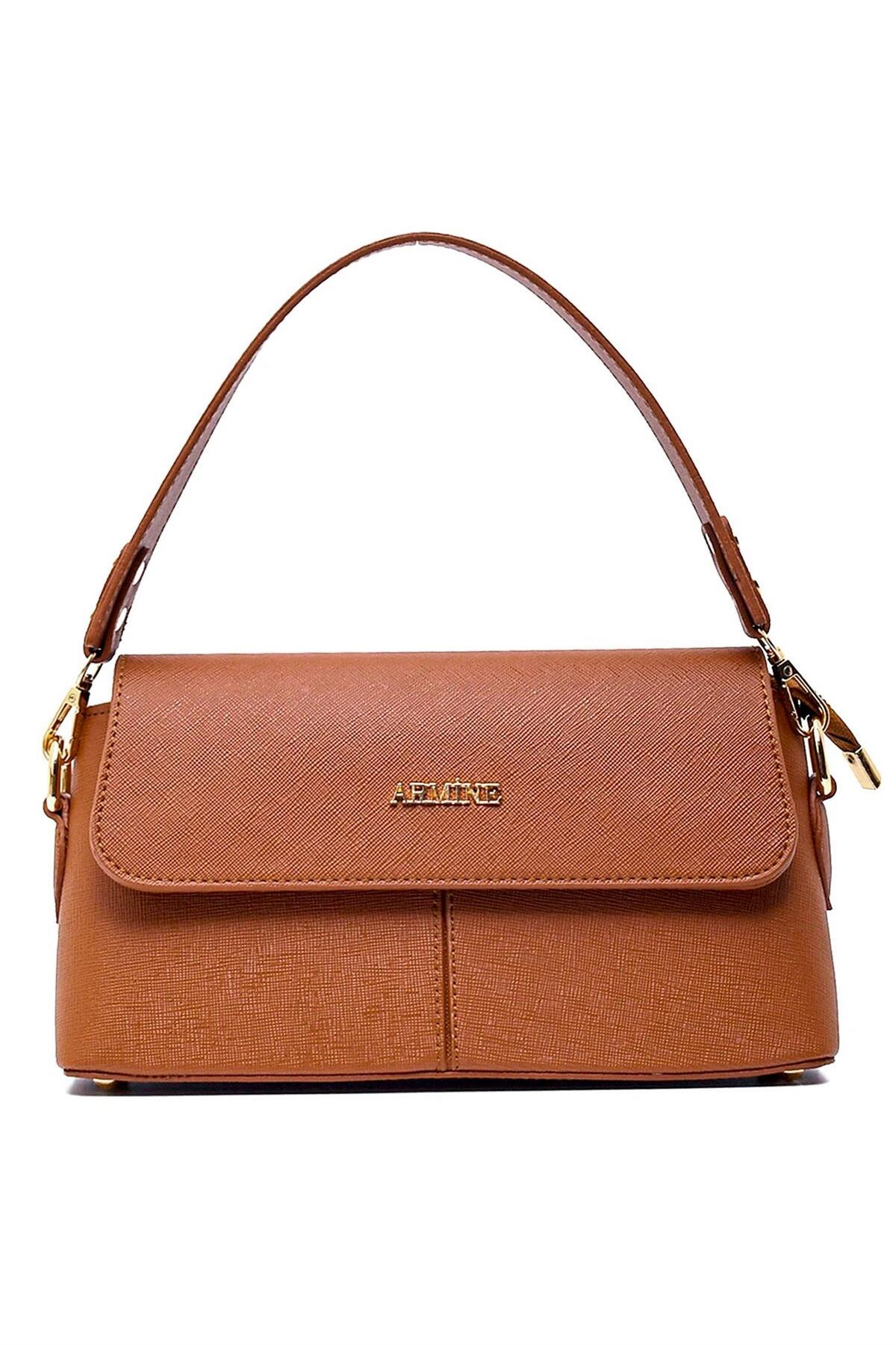 Armine 347 Kadın Kol Çantası Taba