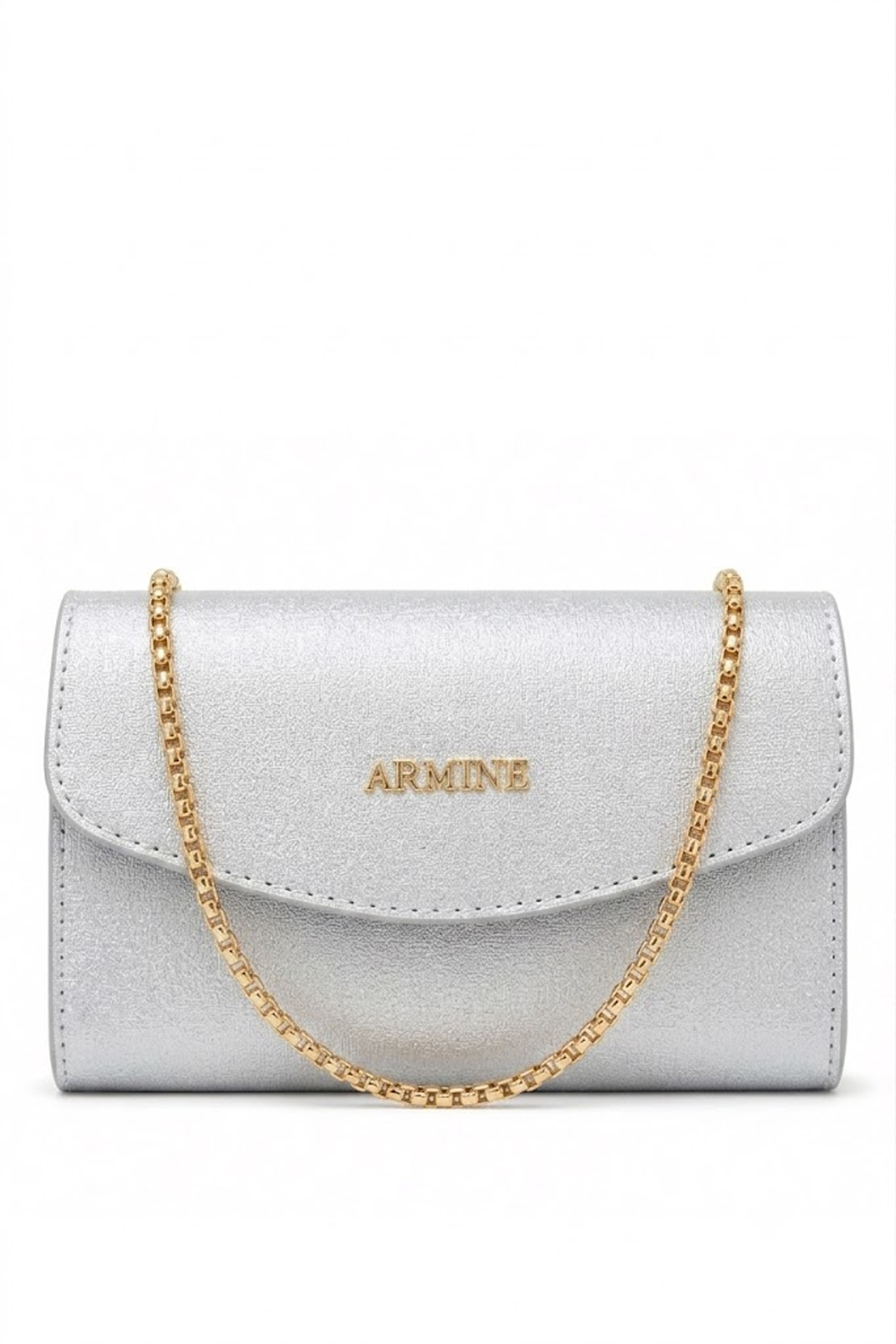 Armine C14-26Y Kadın El ve Omuz Çantası Gümüş