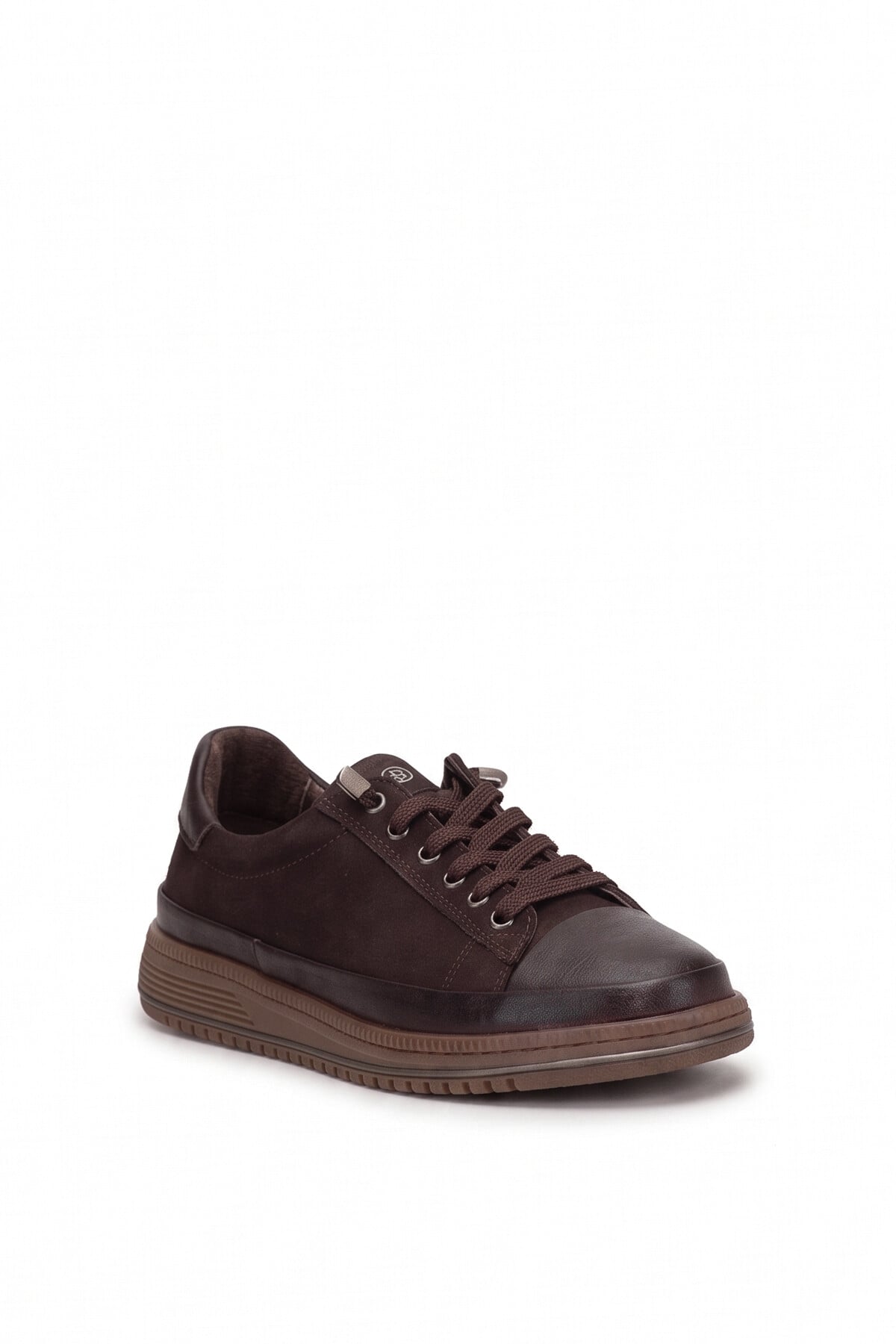 Beety 26BK273.121 Kadın Hakiki Deri Klasik Sneaker Kahverengi