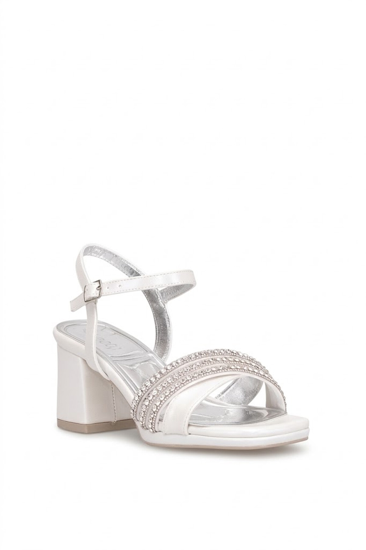 Beety 26BY130.922C Kadın Taşlı Klasik Topuklu Ayakkabı Sedef