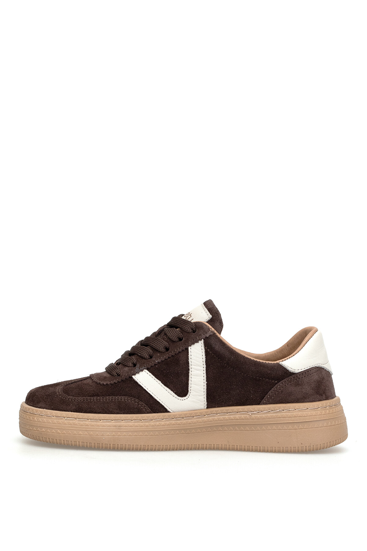 Beety 26BY227.170 Kadın Hakiki Deri Klasik Sneaker Kahverengi