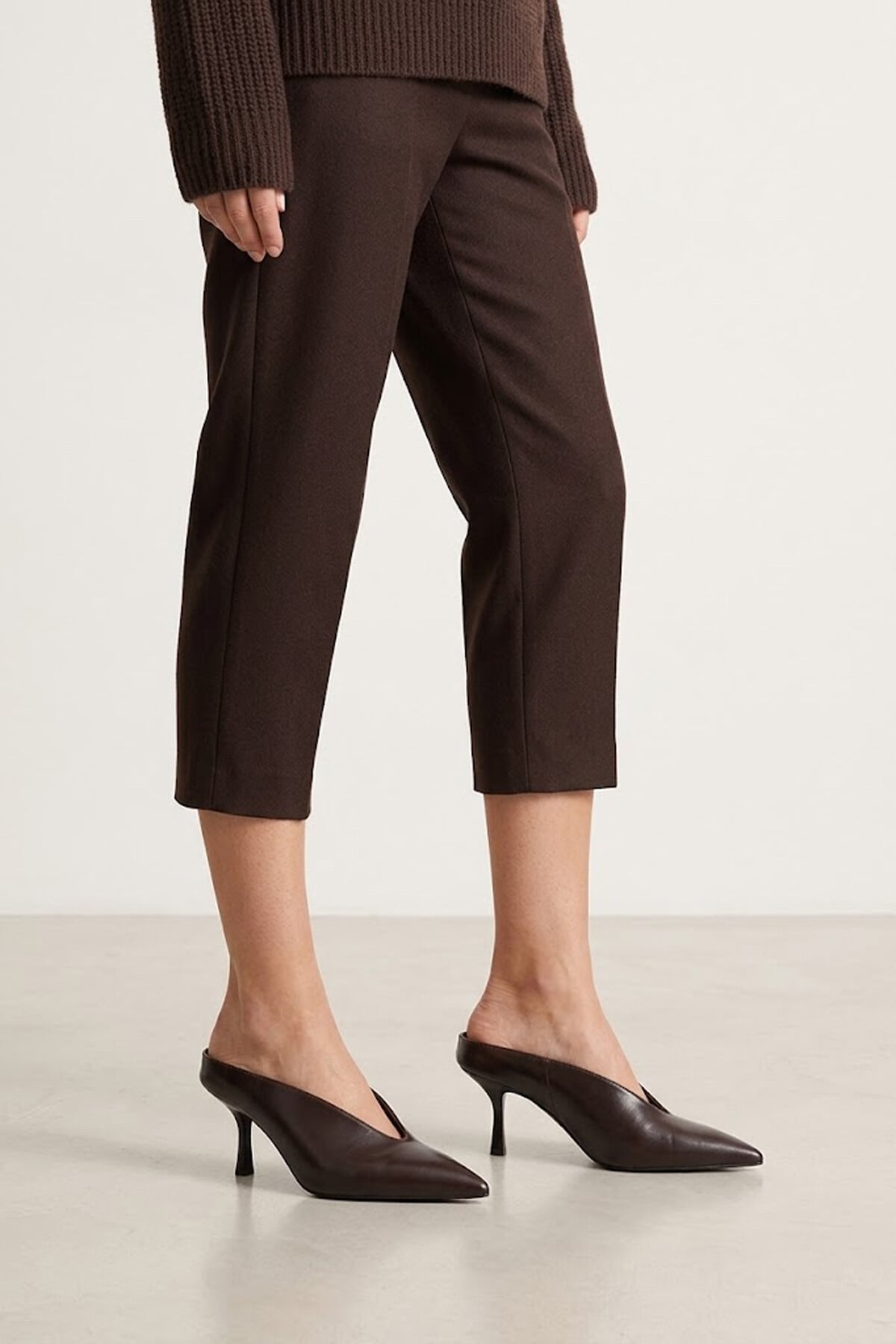 Beety 26BY250.3319 Kadın Klasik Topuklu Ayakkabı Kahverengi