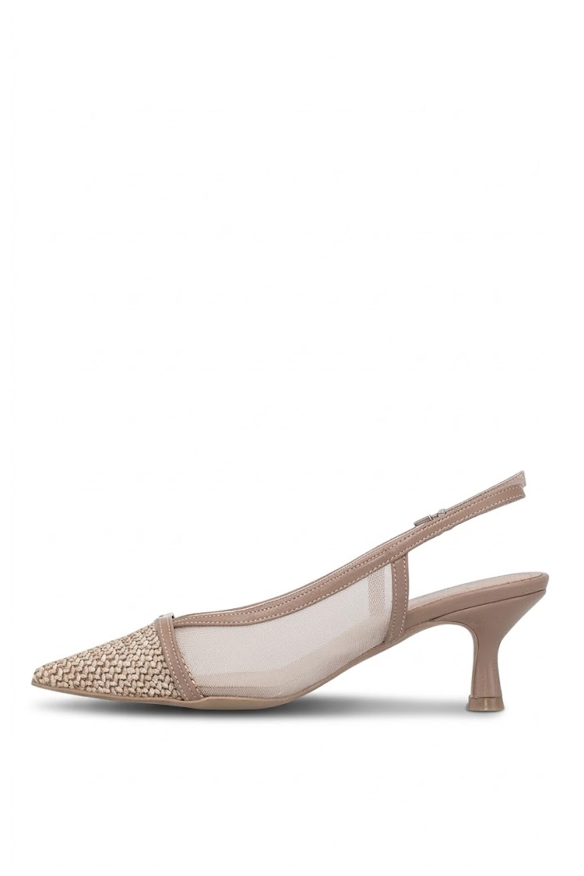 Beety 26BY60.6627 Kadın Klasik Topuklu Ayakkabı Vizon