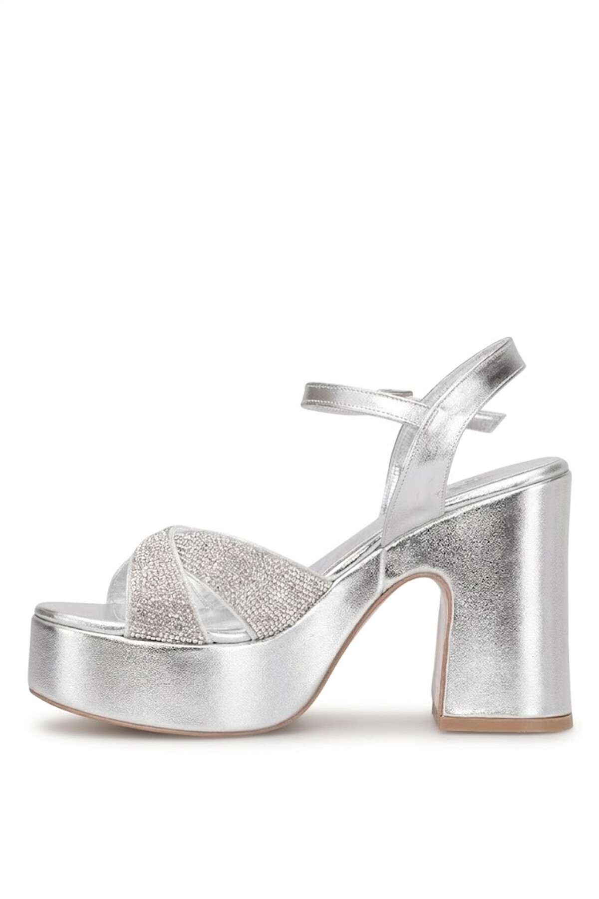 Beety 26BY85.45562 Kadın Platform Ayakkabı Gümüş