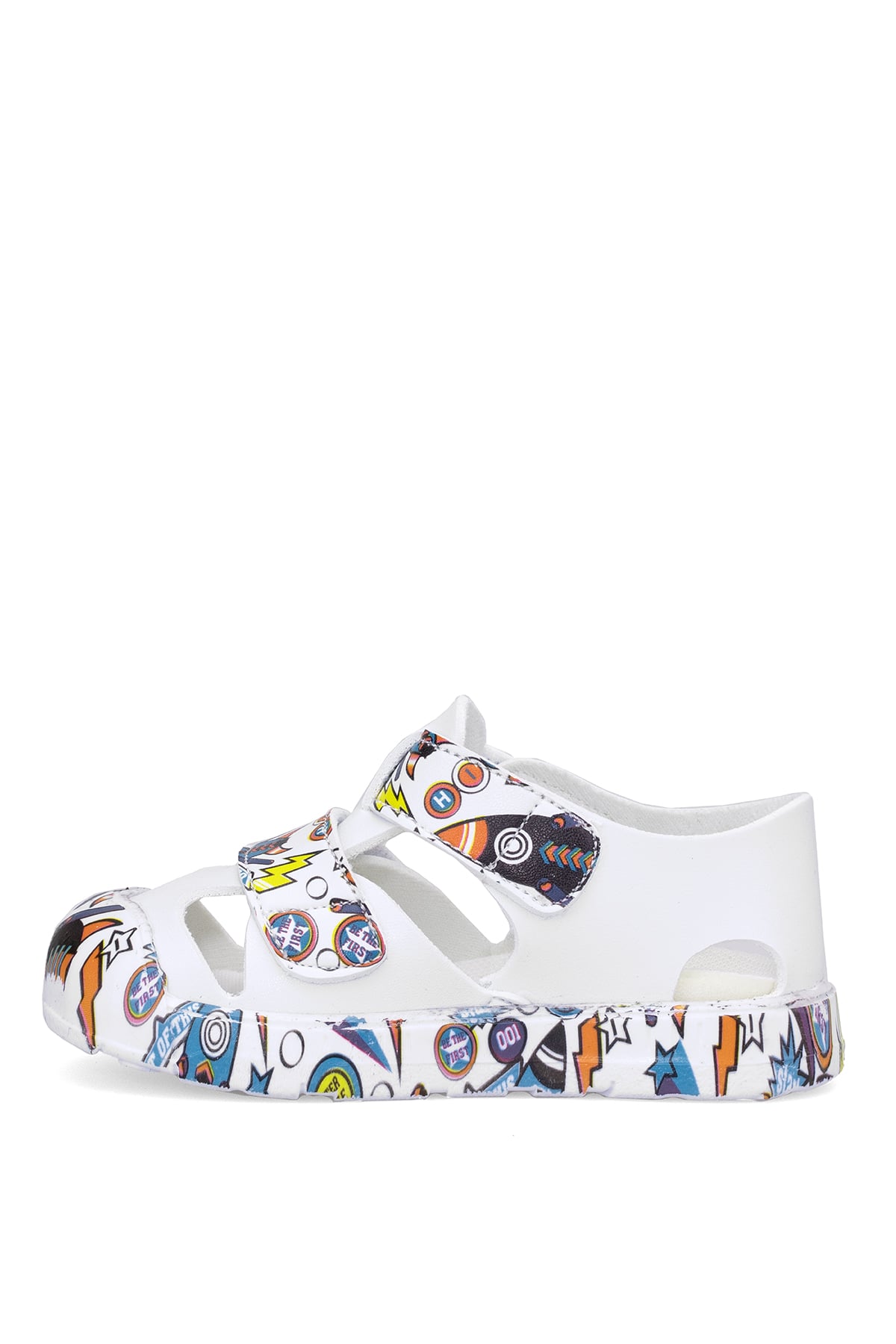Benetton BN-1409 Bebe Erkek Çocuk Sandalet Beyaz