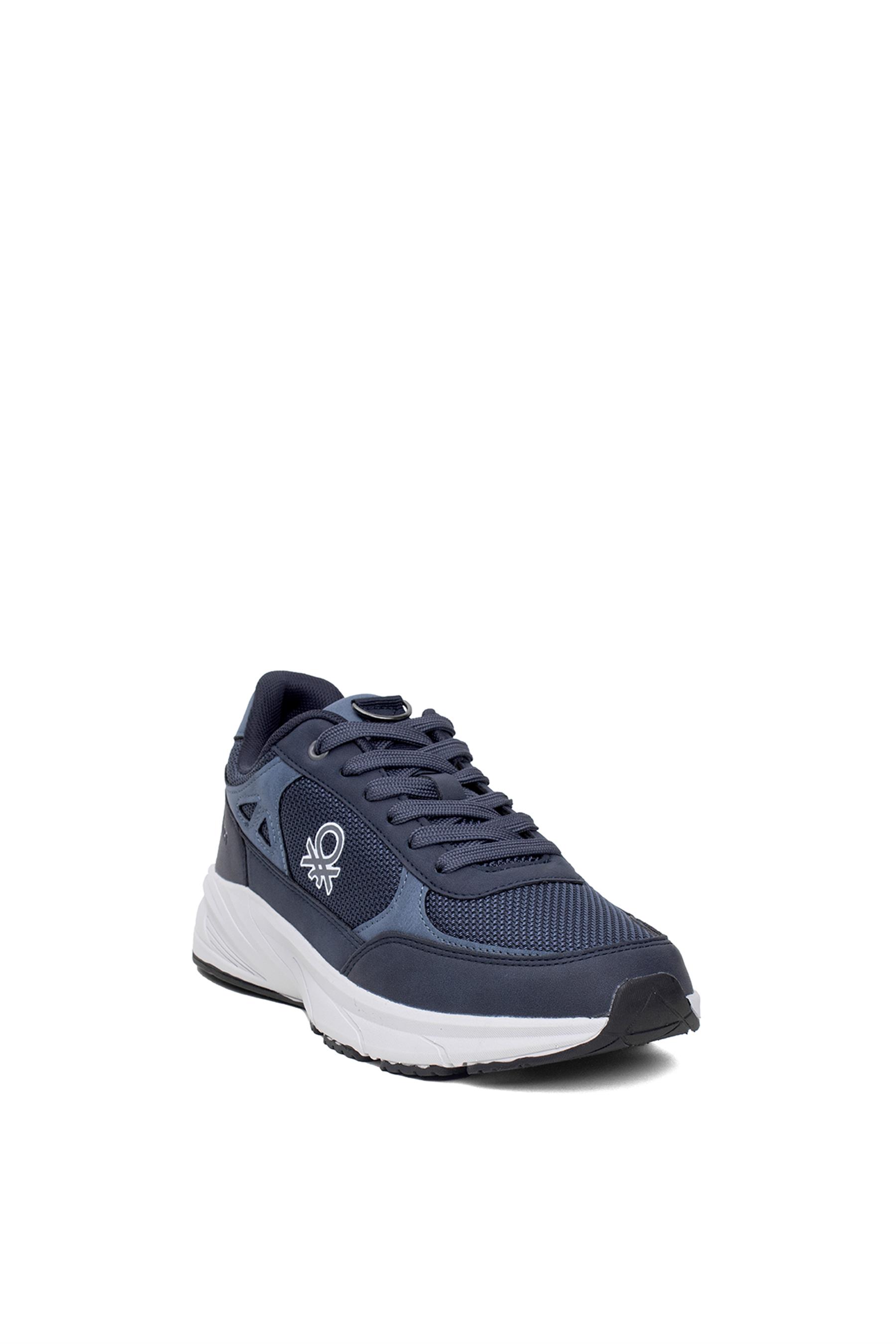 Benetton BNI-11068 Erkek Klasik Sneaker Lacivert