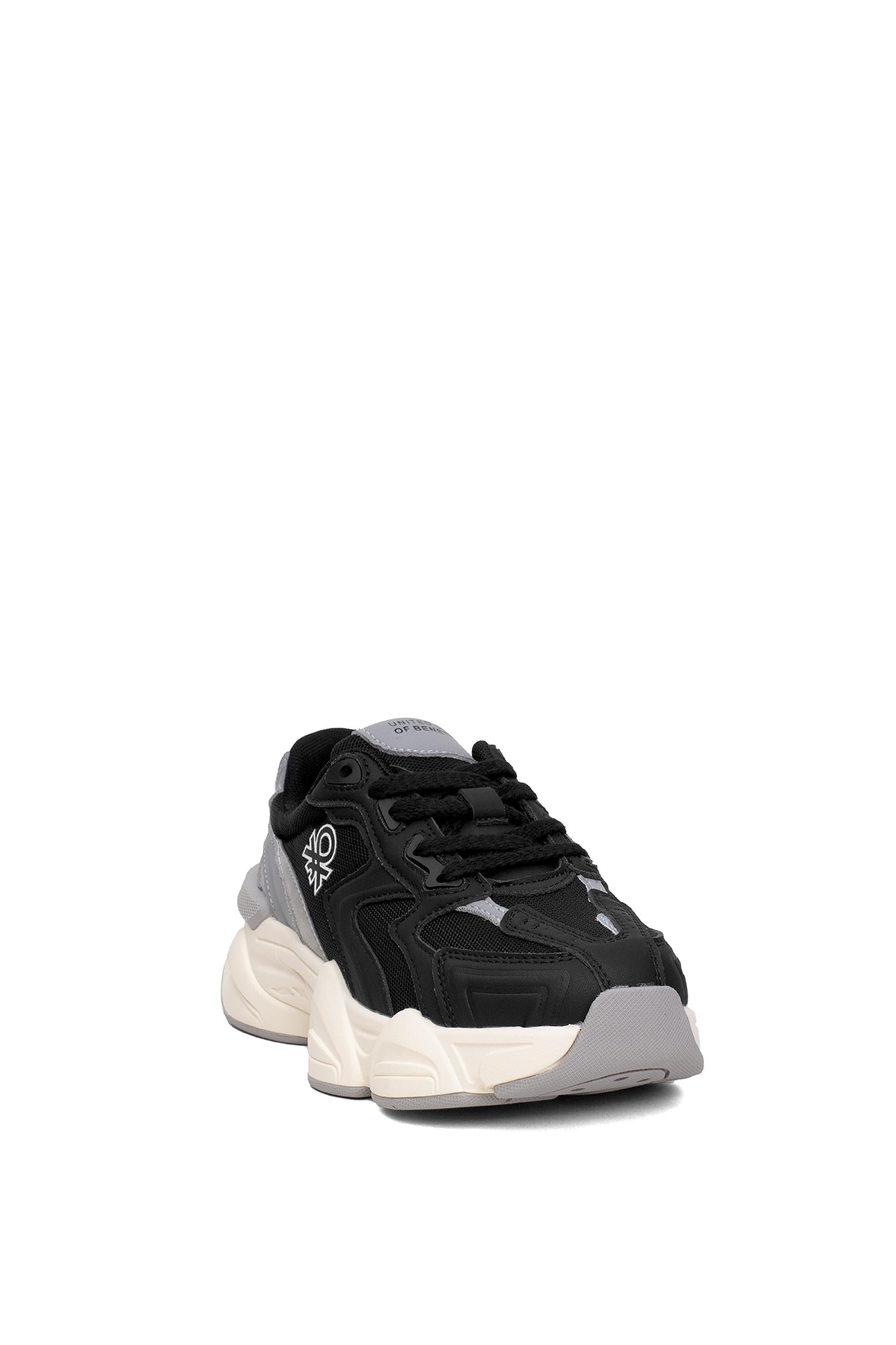 Benetton BNI-11121 Kadın Klasik Sneaker Siyah