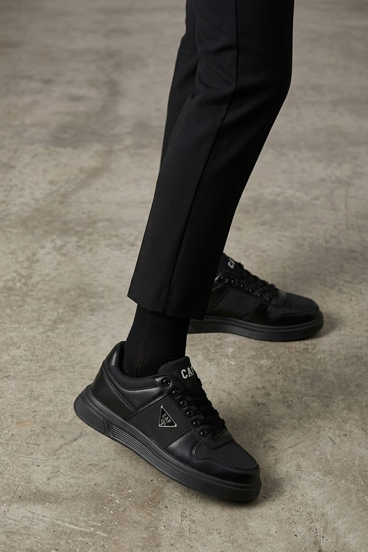 Cap 2112 Erkek Klasik Sneaker Siyah