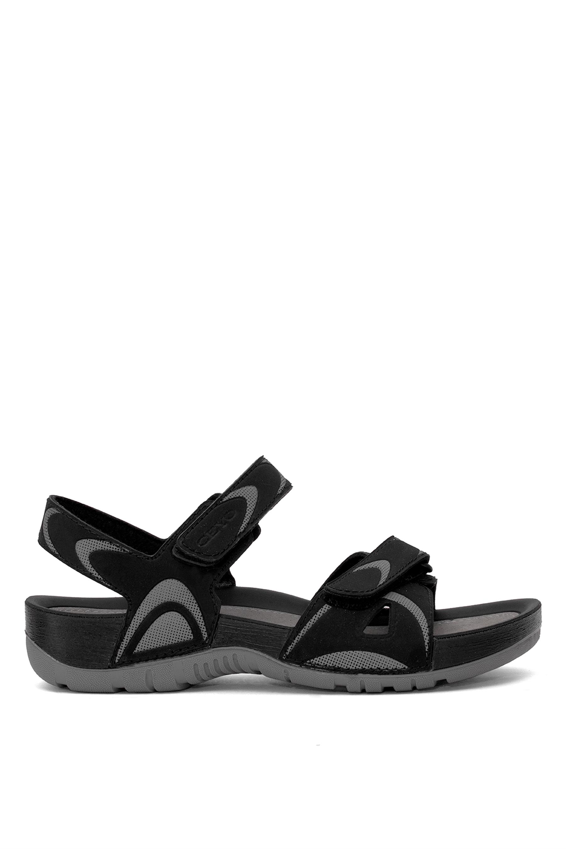 Ceyo 25YCY9828-3 Kadın Sandalet Siyah