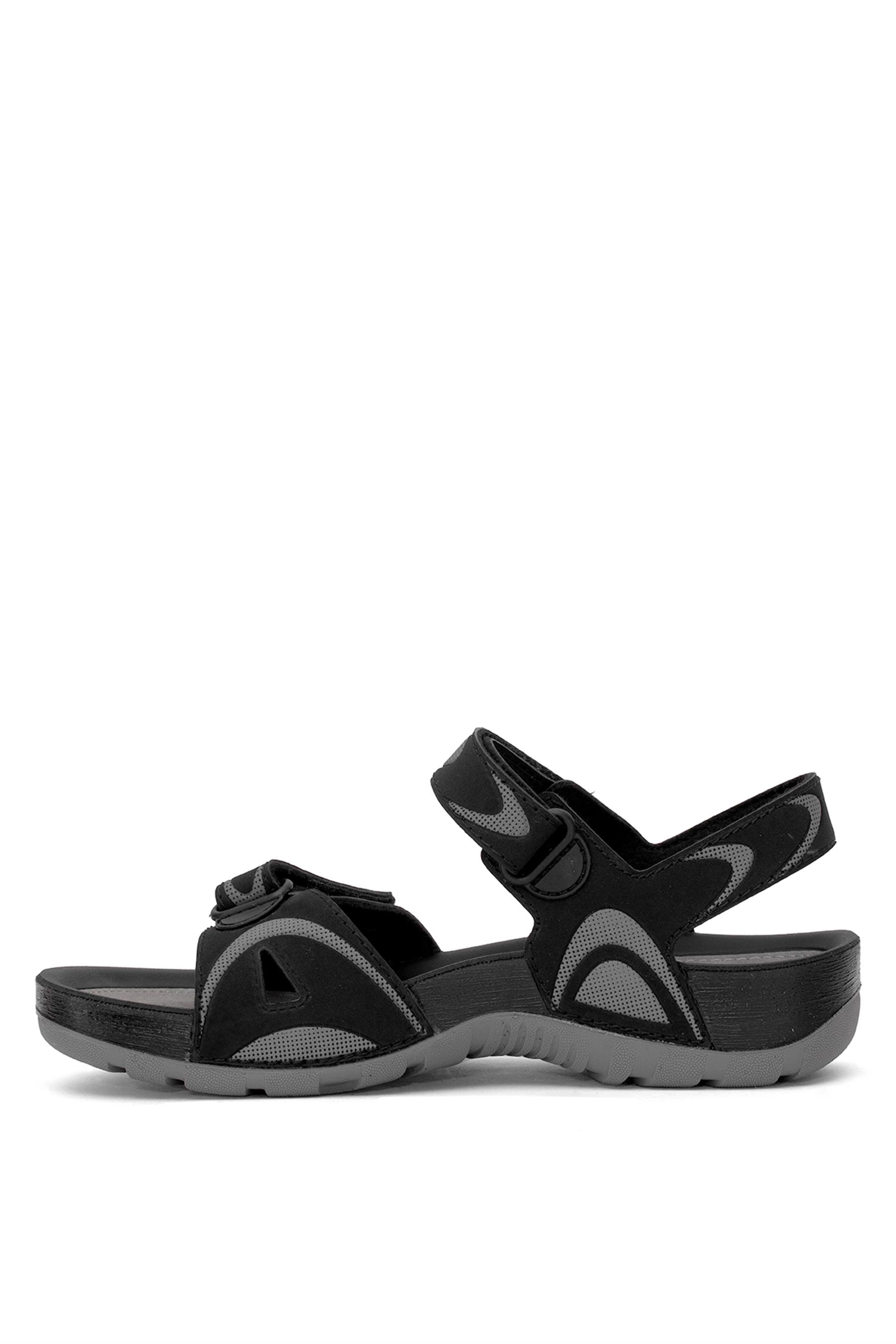 Ceyo 25YCY9828-3 Kadın Sandalet Siyah