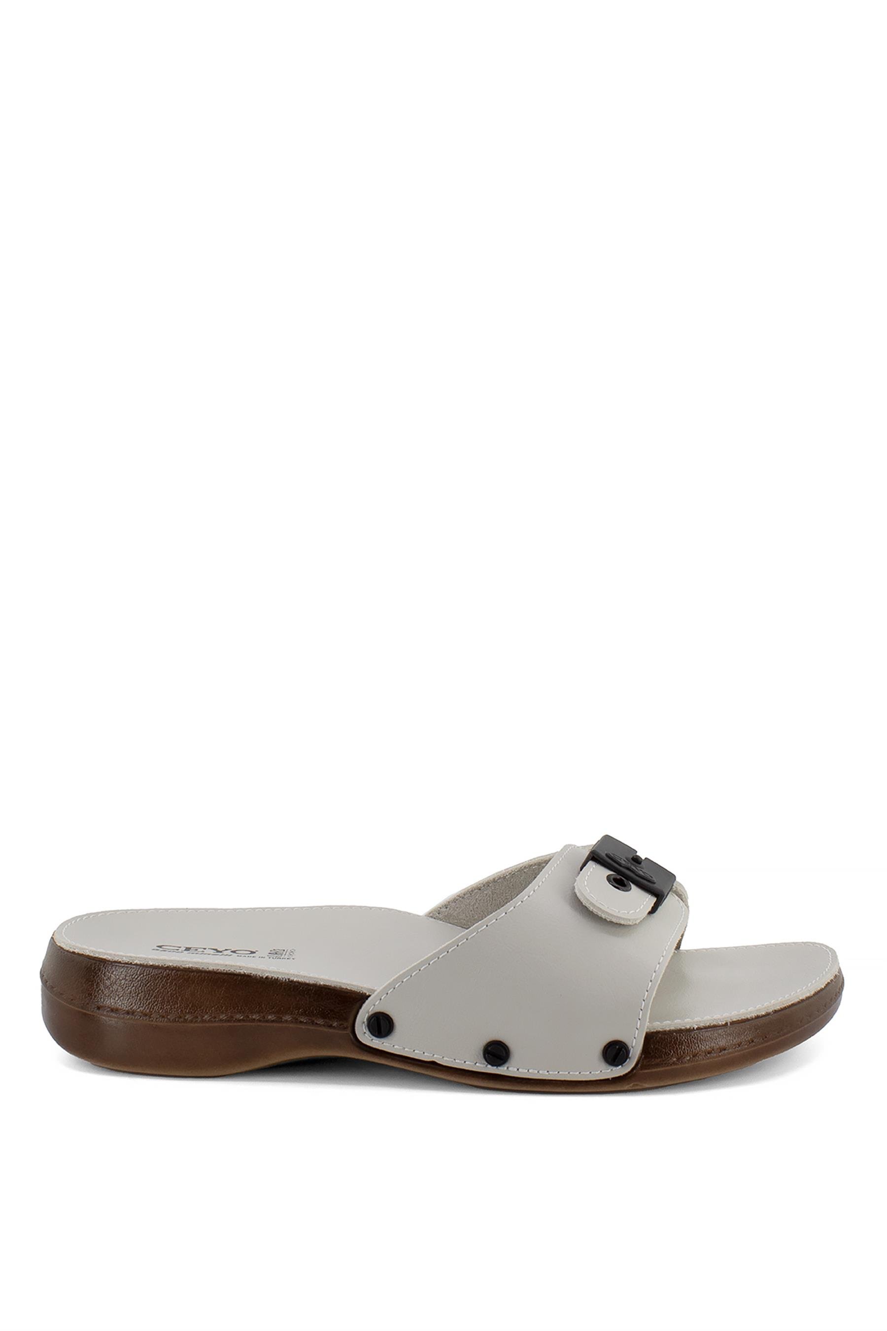 Ceyo 6500 Kadın Terlik Bej