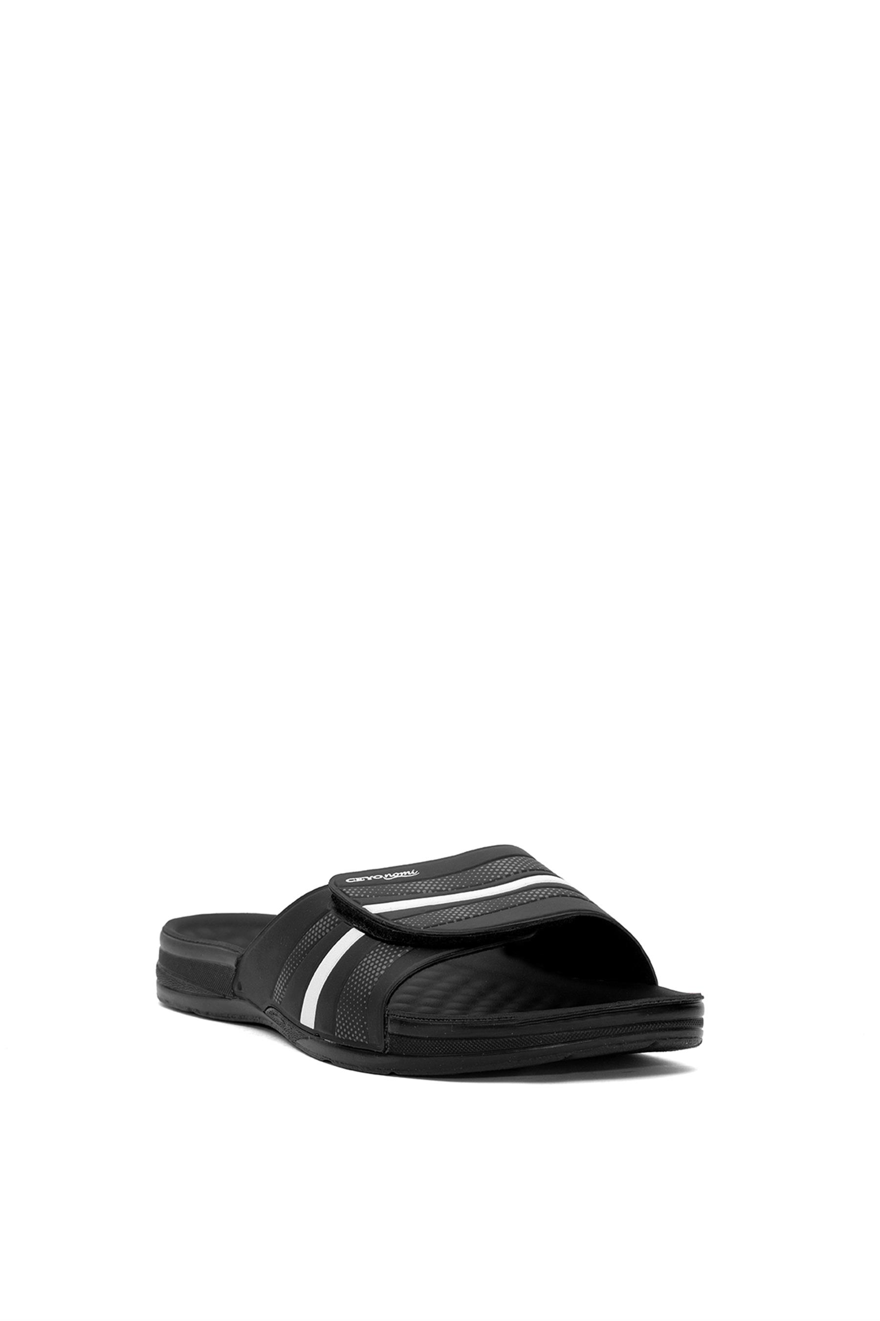 Ceyo Monza-4 Erkek Düz Terlik Gri