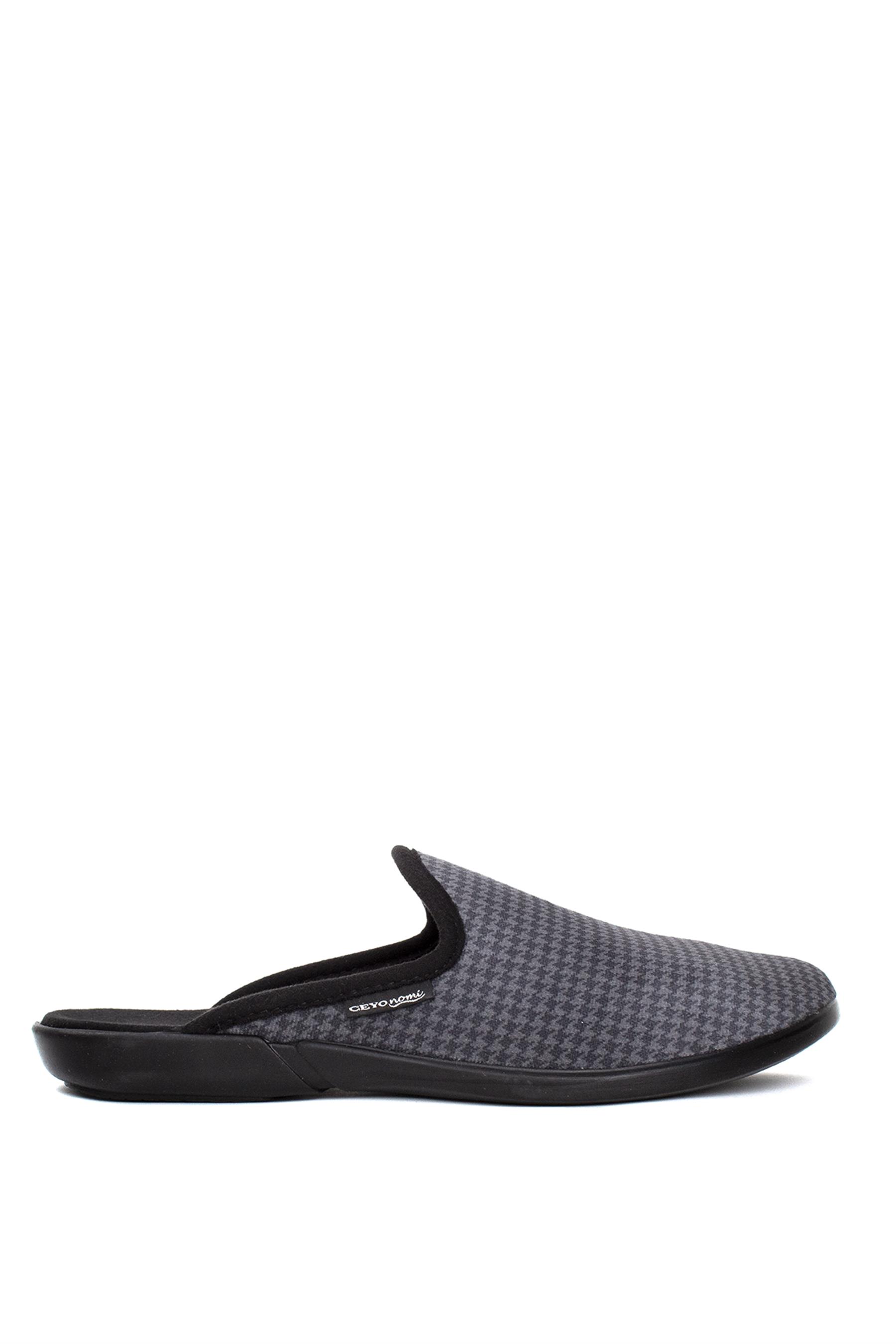 Ceyo Pıerro-12 Erkek Ev Terliği Siyah