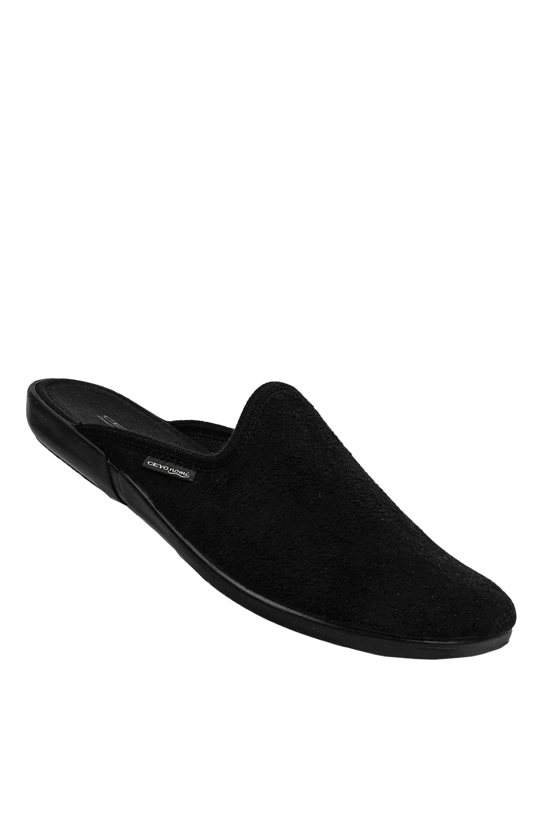 Ceyo Pıerro-3 Erkek Ev Terliği Siyah