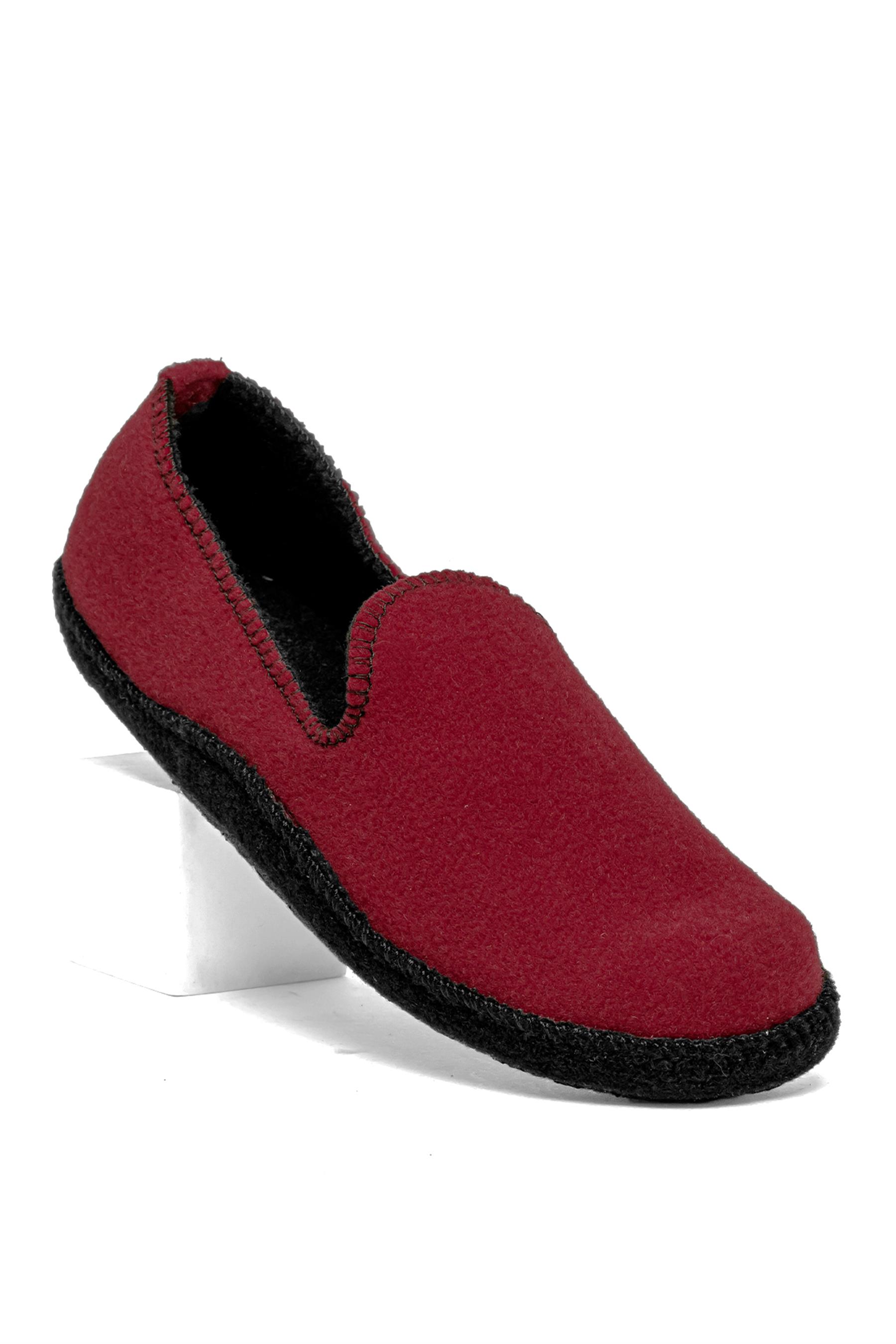 Ceyo Puffi Kadın Ev Terliği Bordo