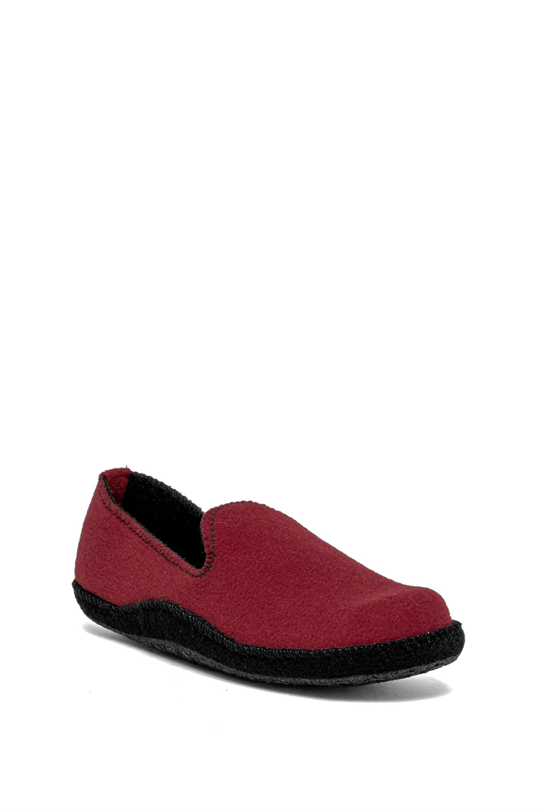 Ceyo Puffi Kadın Ev Terliği Bordo