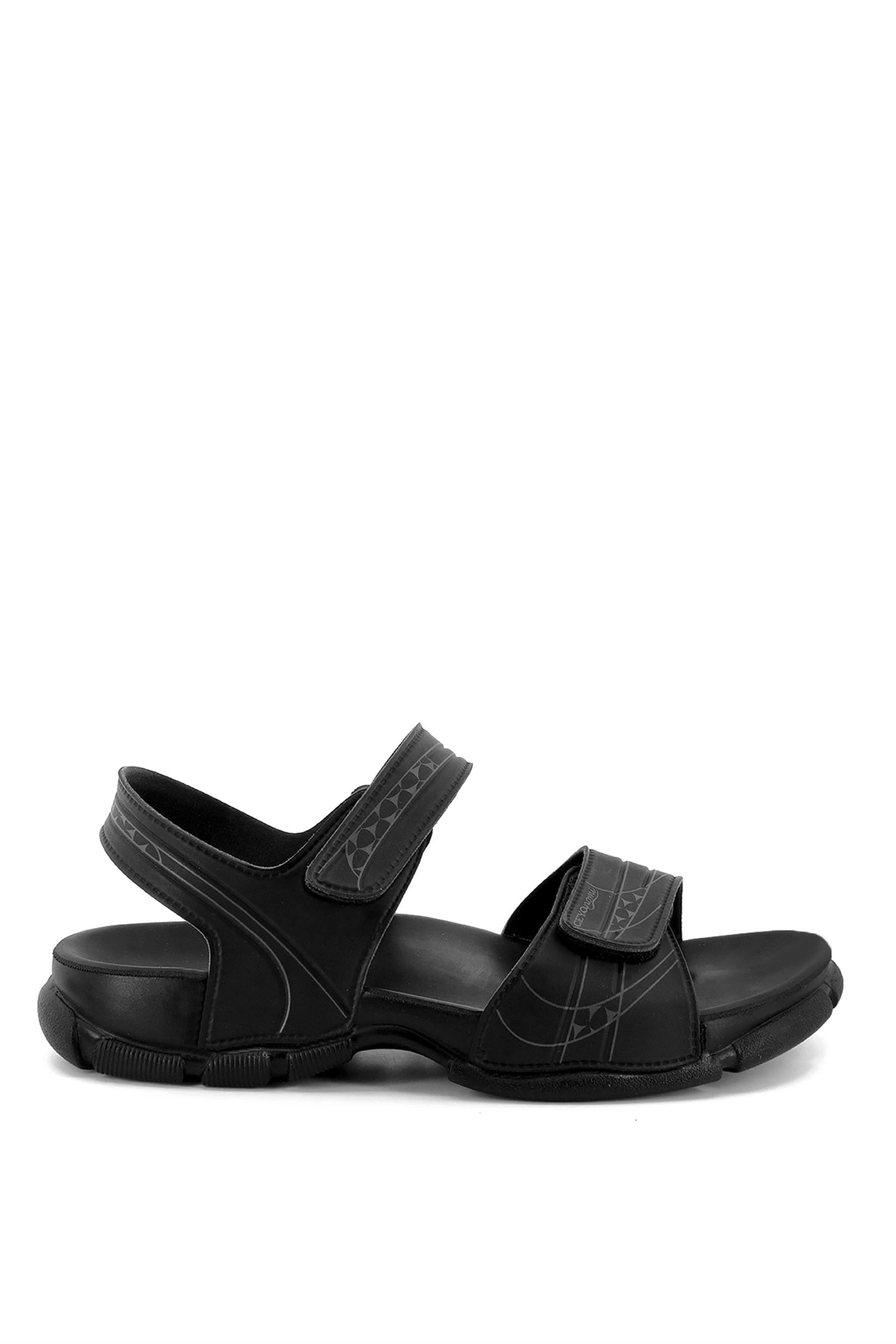 Ceyo Riva Erkek Sandalet Siyah
