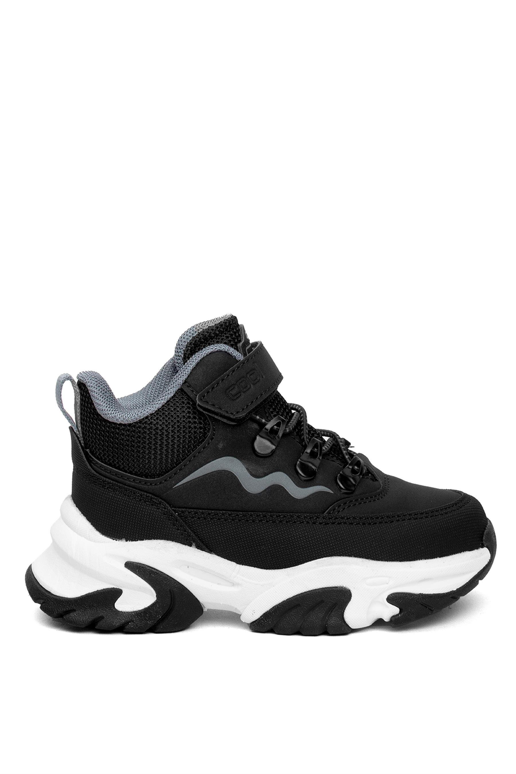 Cool Evil Patik Erkek Çocuk Hi Sneaker Siyah