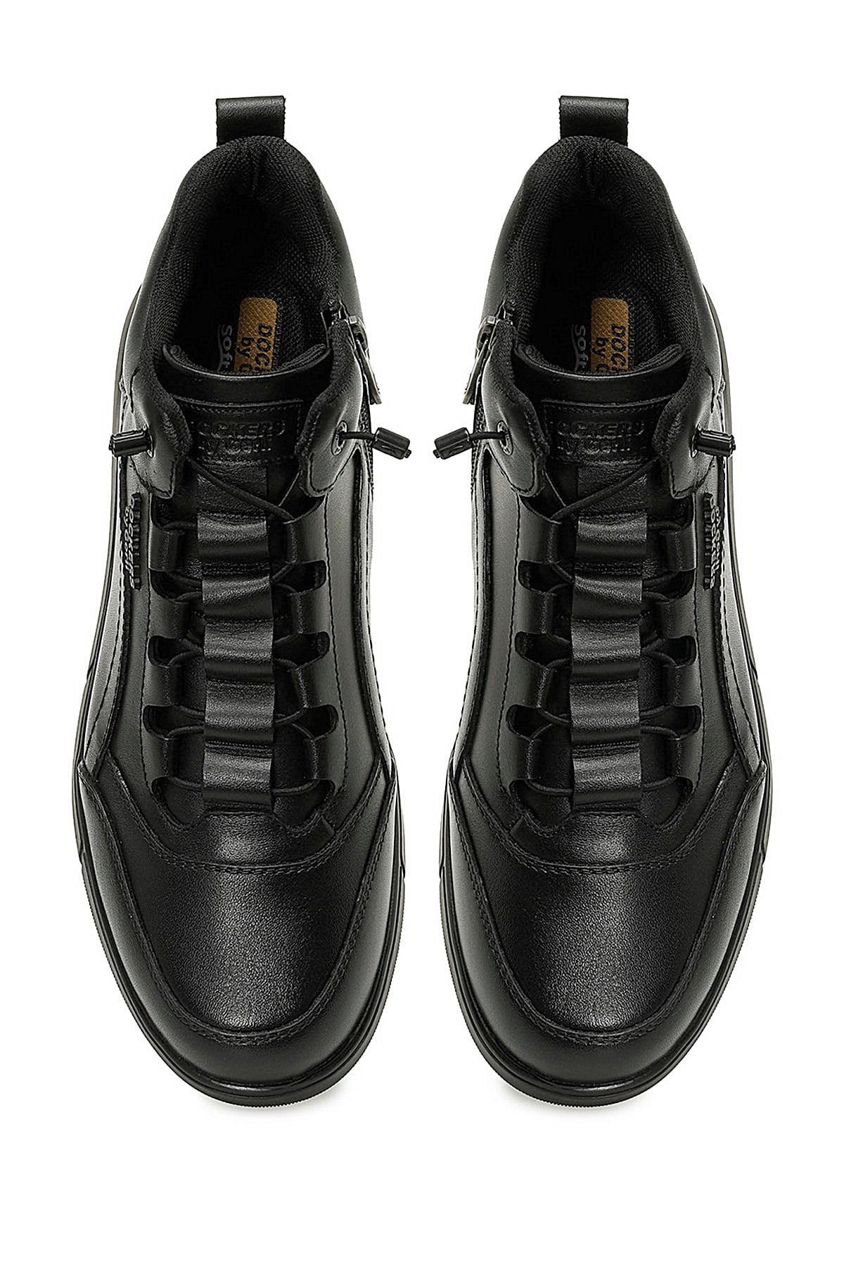 Dockers A102028063 5W Kane Hi 5PR Erkek Hakiki Deri Düz Bot Siyah