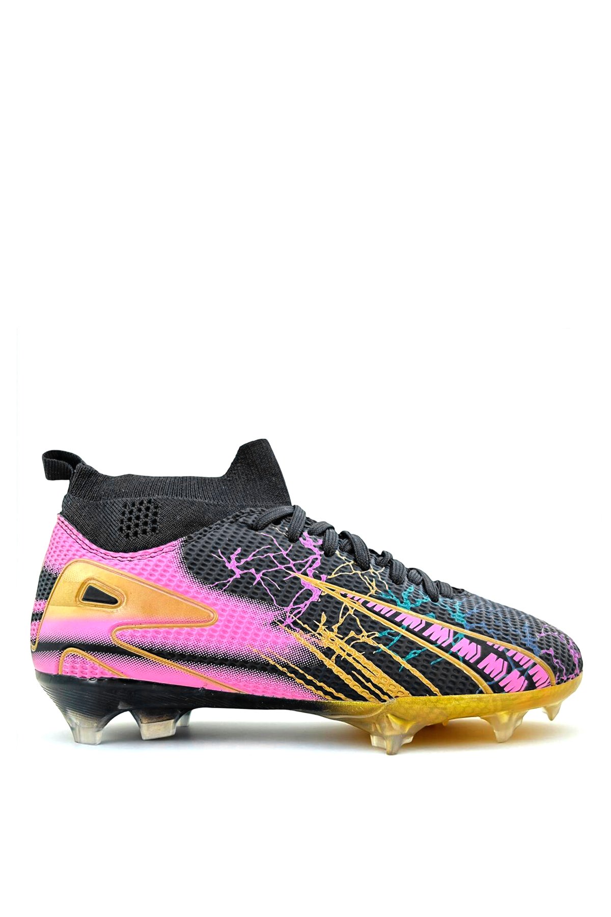 EA Sports EA1001K Erkek Çocuk Çoraplı Krampon Siyah