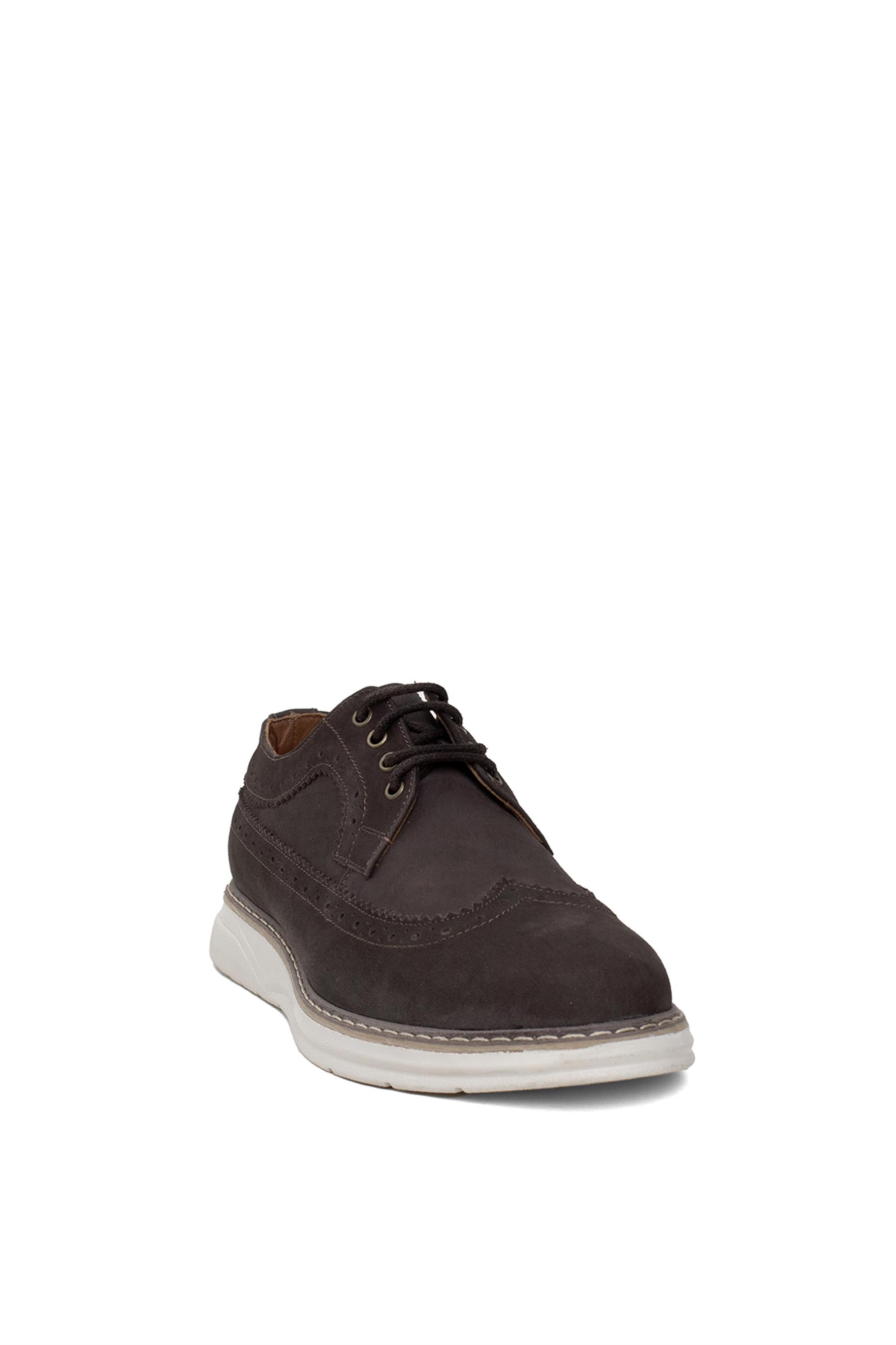 Elit 24YNbl1062N Erkek Hakiki Deri Casual Ayakkabı Kahverengi