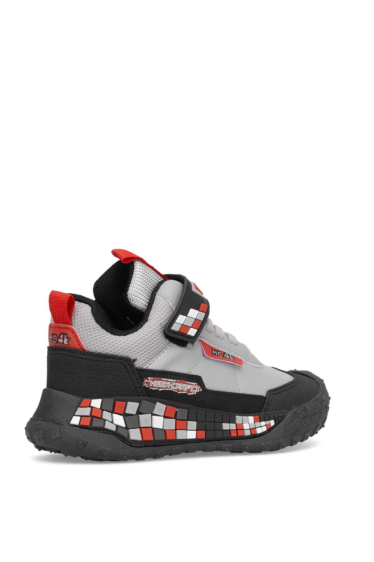 Elit ASATL811 Erkek Çocuk Düz Bot Siyah - Gri