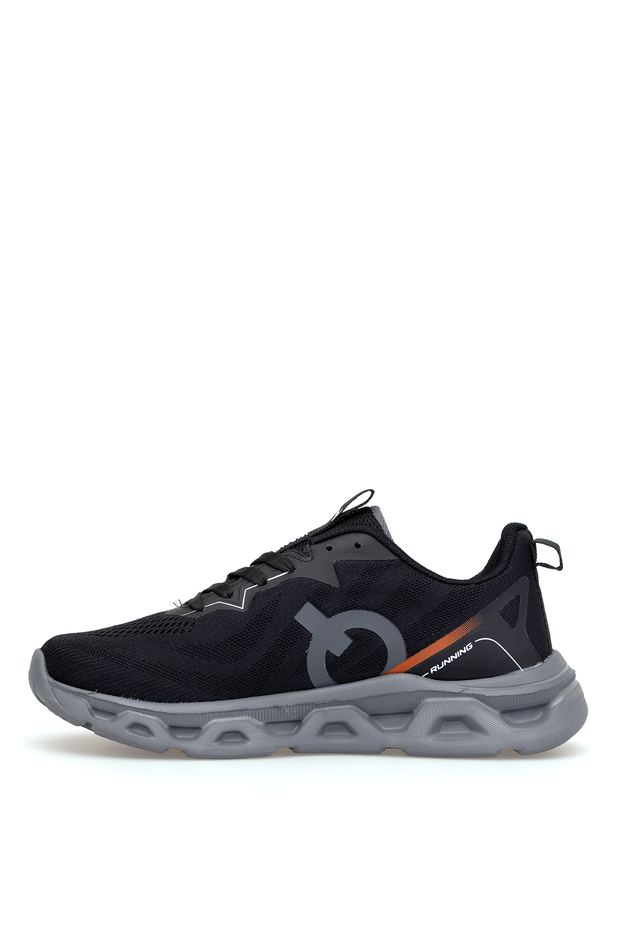 Elit ASENS4342 Erkek Klasik Sneaker Siyah - Füme