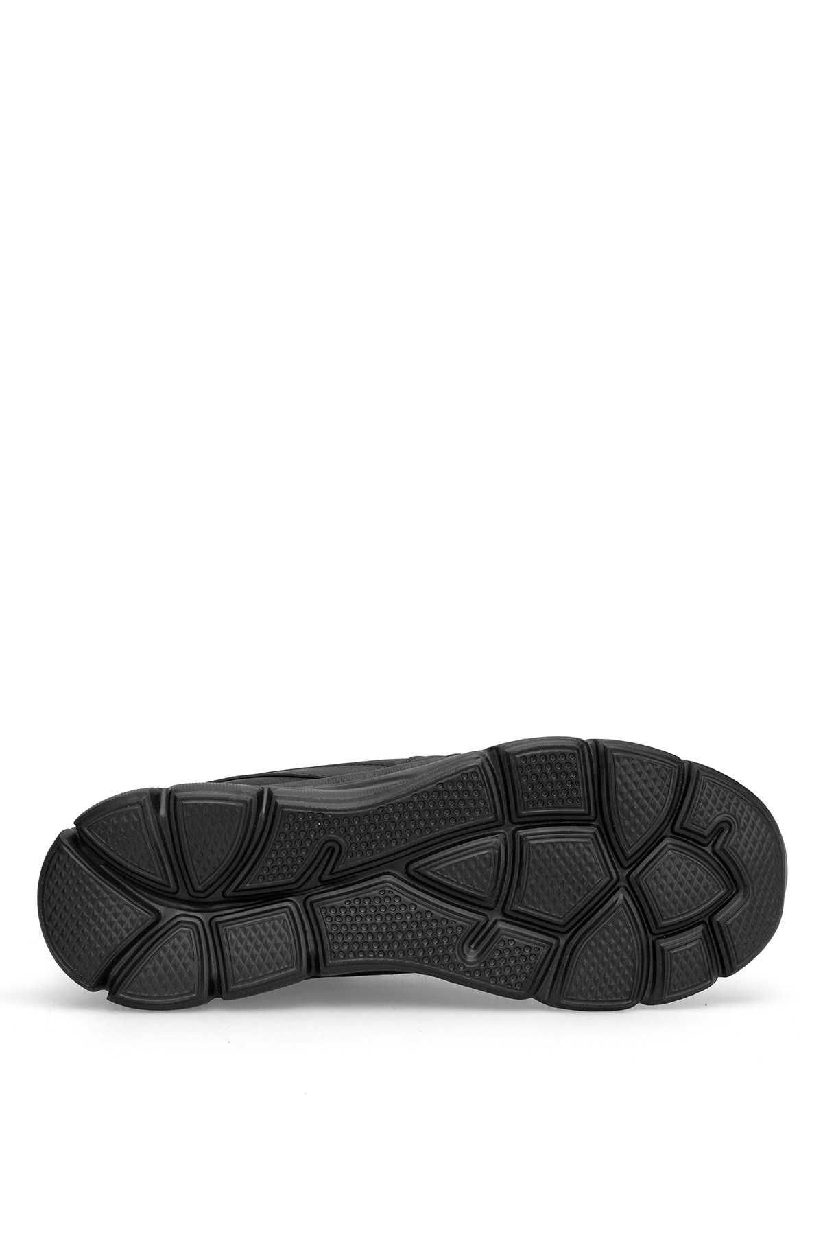 Elit ASPRT251 Büyük Numara Erkek Klasik Sneaker Siyah - Füme