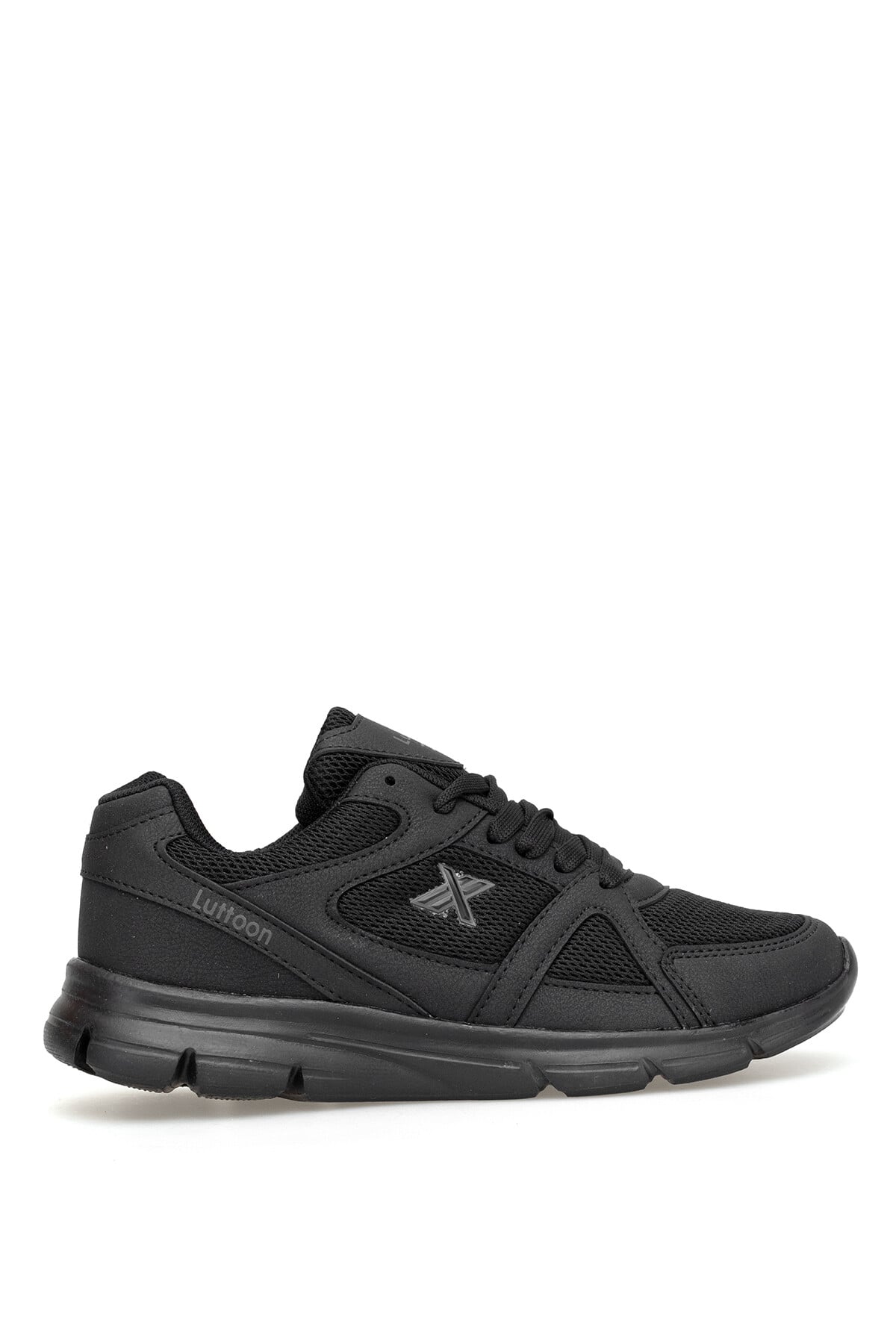 Elit ASPRT251 Garson Klasik Sneaker Siyah - Füme