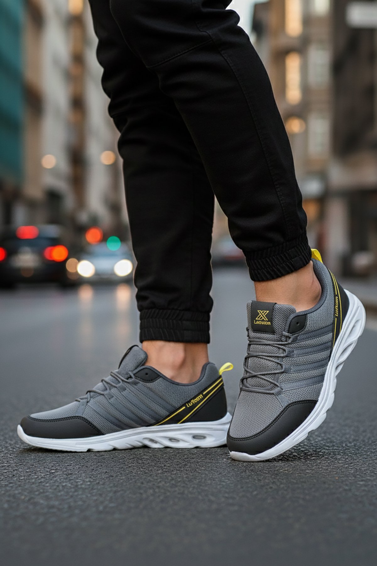 Elit ASPRT4138 Erkek Klasik Sneaker Füme