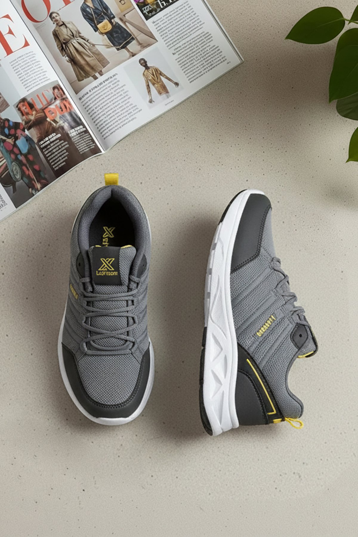 Elit ASPRT4138 Erkek Klasik Sneaker Füme