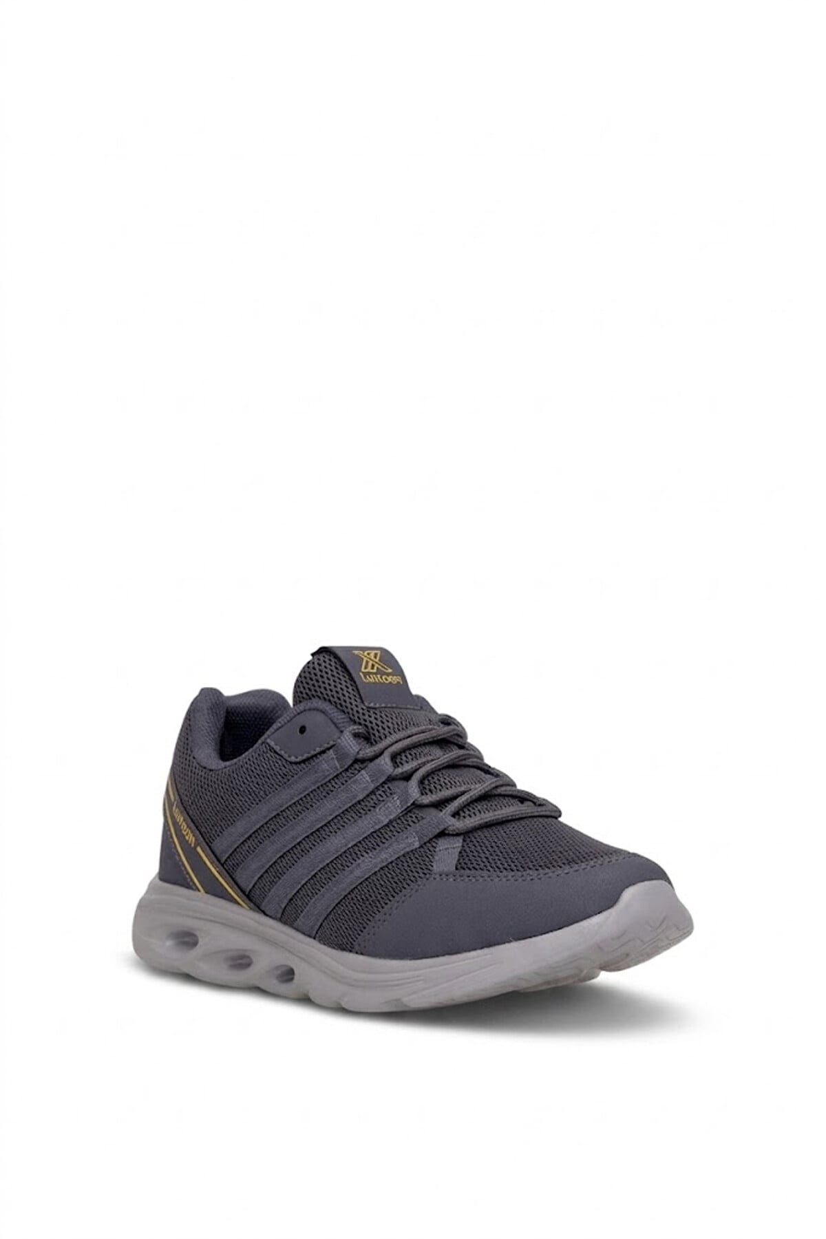 Elit ASPRT4138 Erkek Klasik Sneaker Koyu Gri