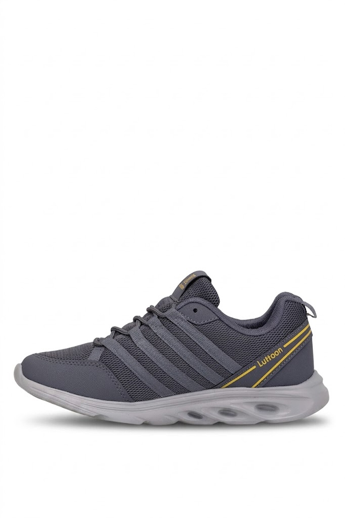Elit ASPRT4138 Erkek Klasik Sneaker Koyu Gri