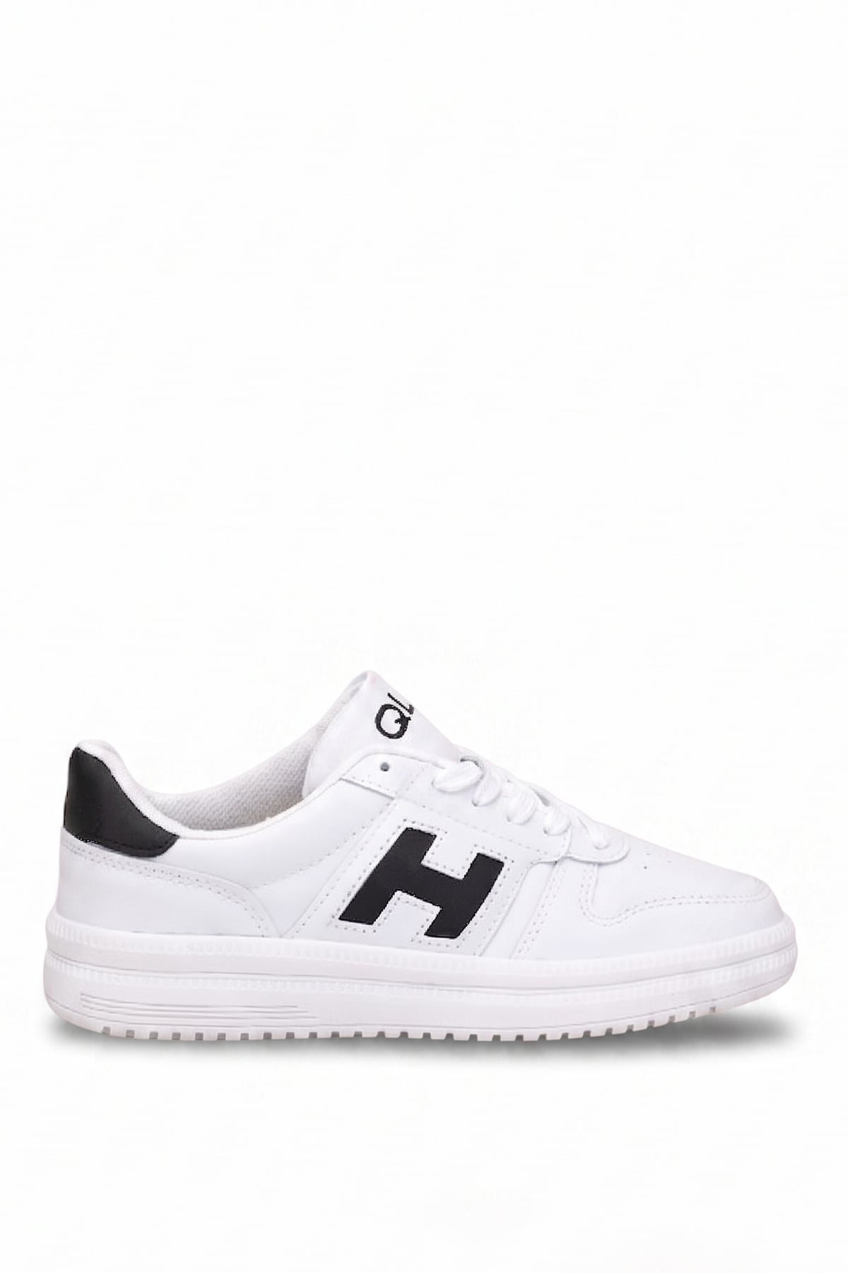 Elit ASQLA1457 Kadın Klasik Sneaker Beyaz - Siyah
