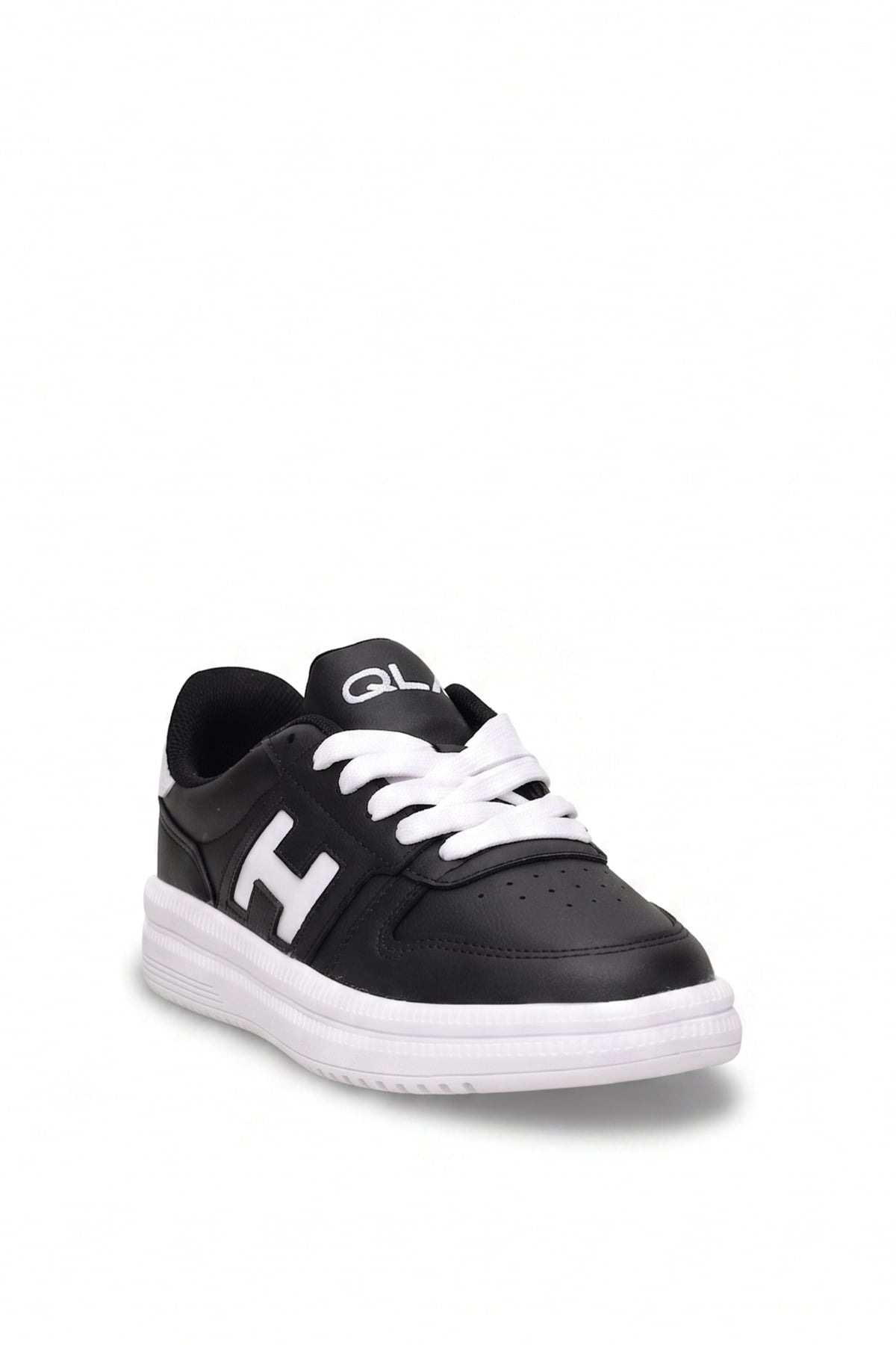 Elit ASQLA1457 Kadın Klasik Sneaker Siyah - Beyaz