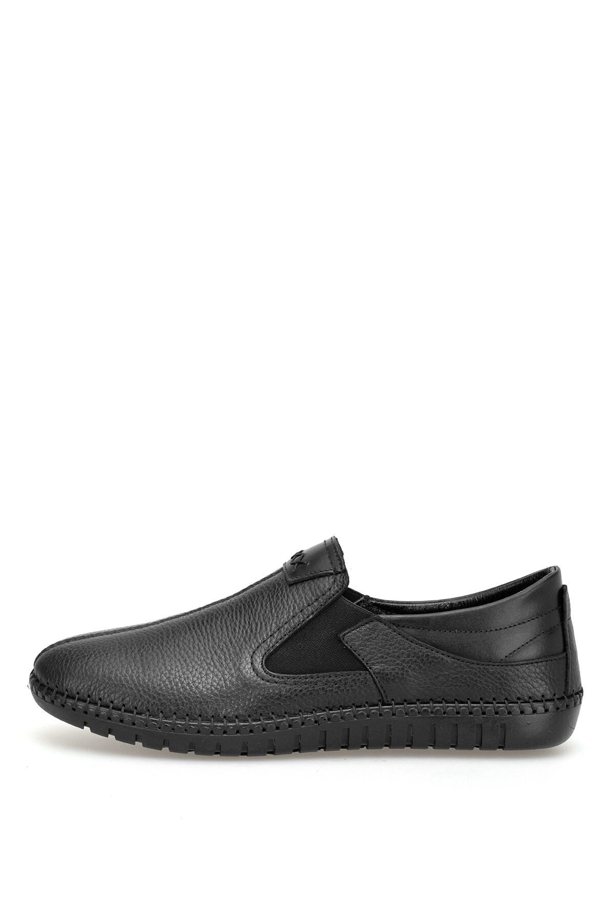 Elit BRK062 Erkek Hakiki Deri Casual Ayakkabı Siyah