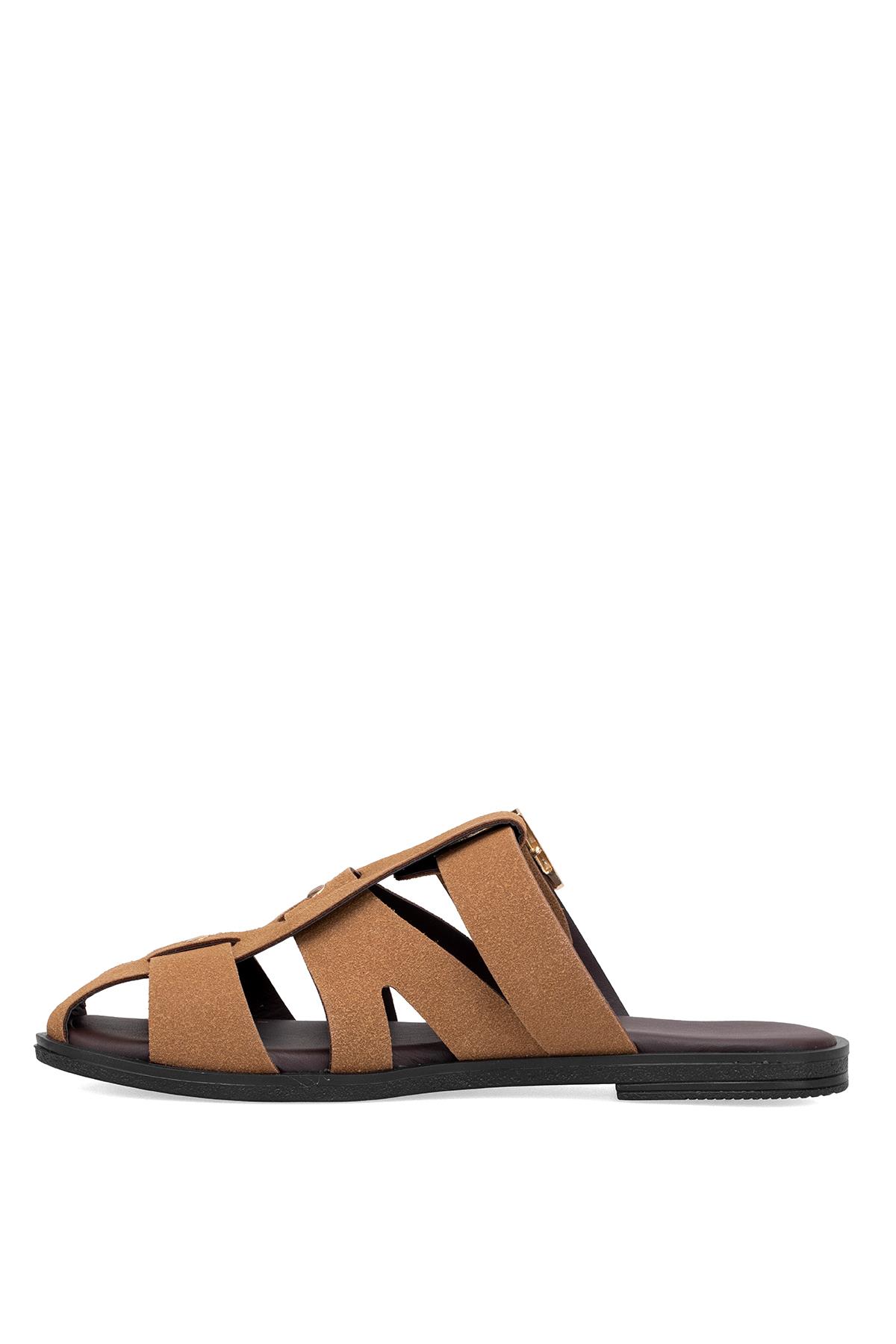 Elit BTSS03 Kadın Düz Terlik Camel