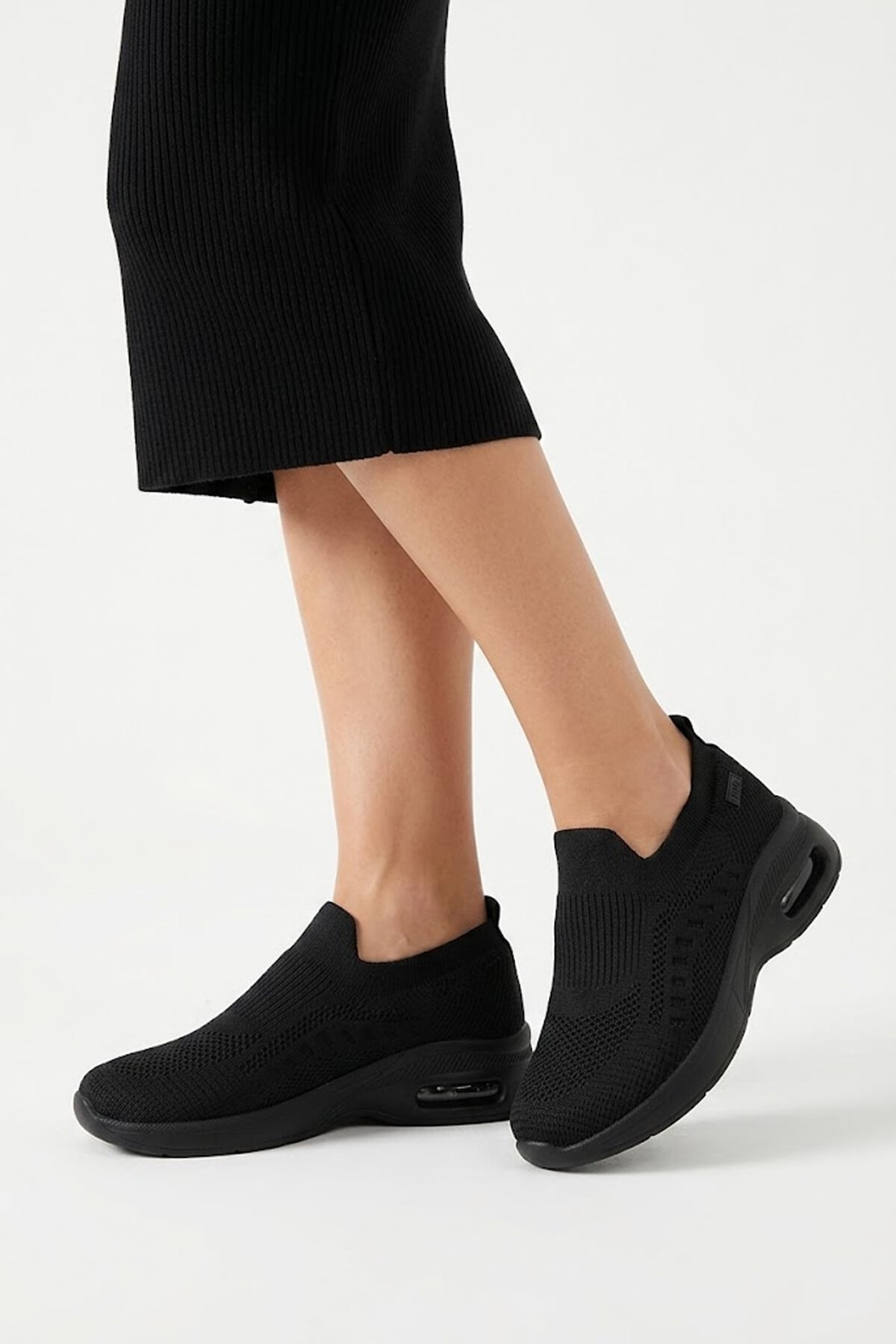 Elit Erd2516 Kadın Klasik Sneaker Siyah