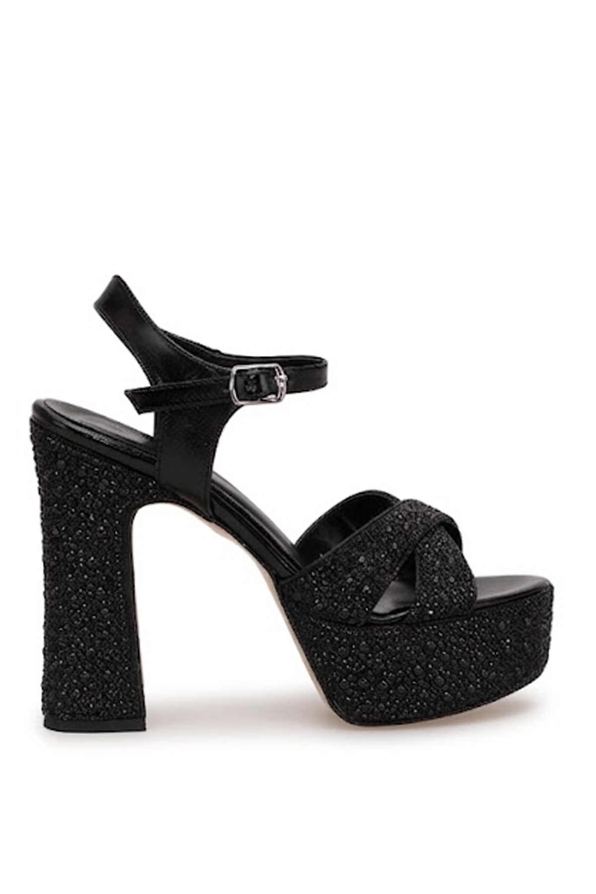 Elit FLS053-451C Kadın Platform Ayakkabı Siyah