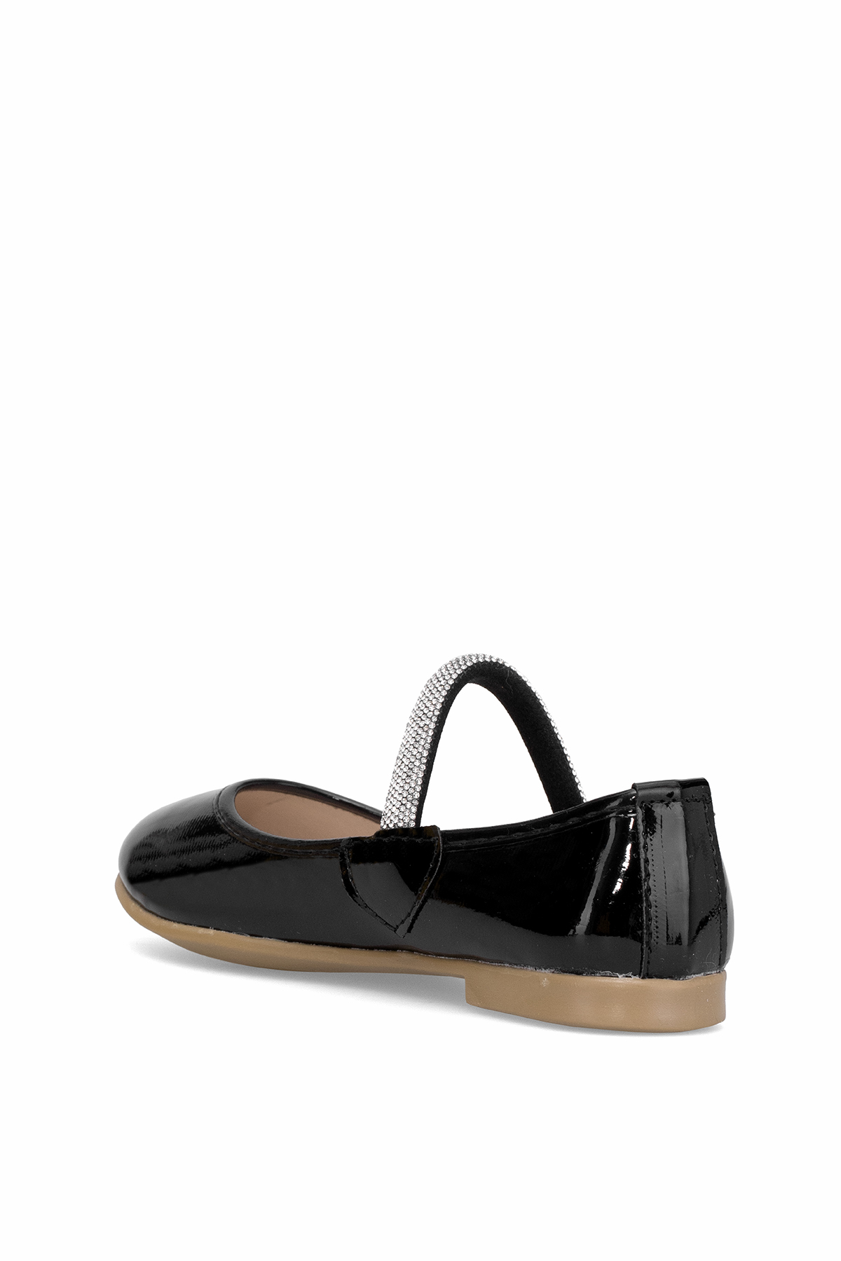 Elit HY-F-10005-25Y Filet Kız Çocuk Babet Siyah