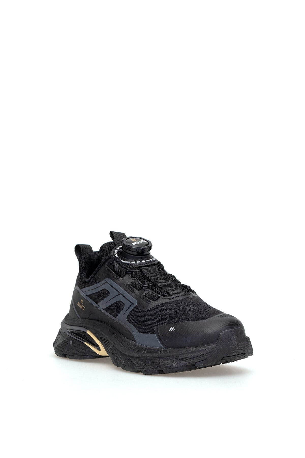 Elit İH1-F-BZX007-26Y Filet Erkek Çocuk Klasik Sneaker Siyah