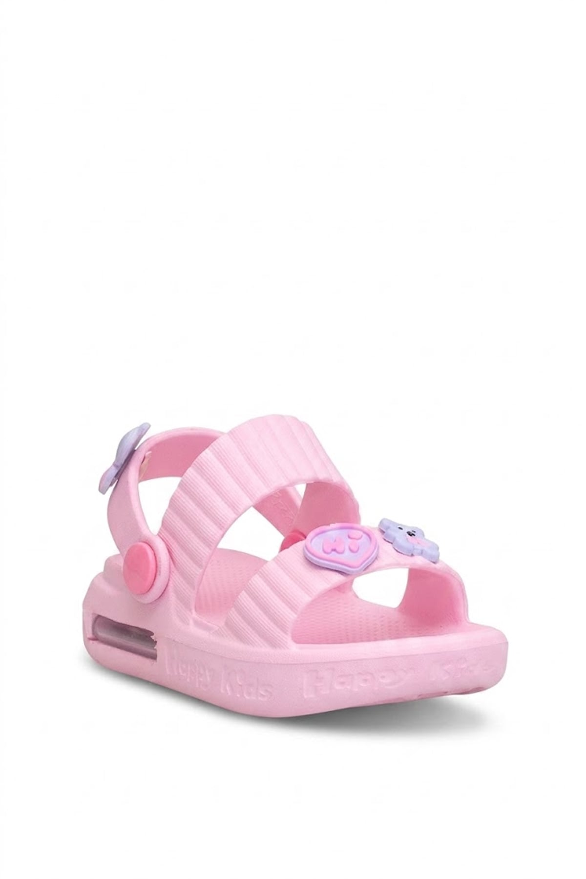 Elit MYS4592 Bebe-Patik Çocuk Emojili Işıklı Sandalet Pembe