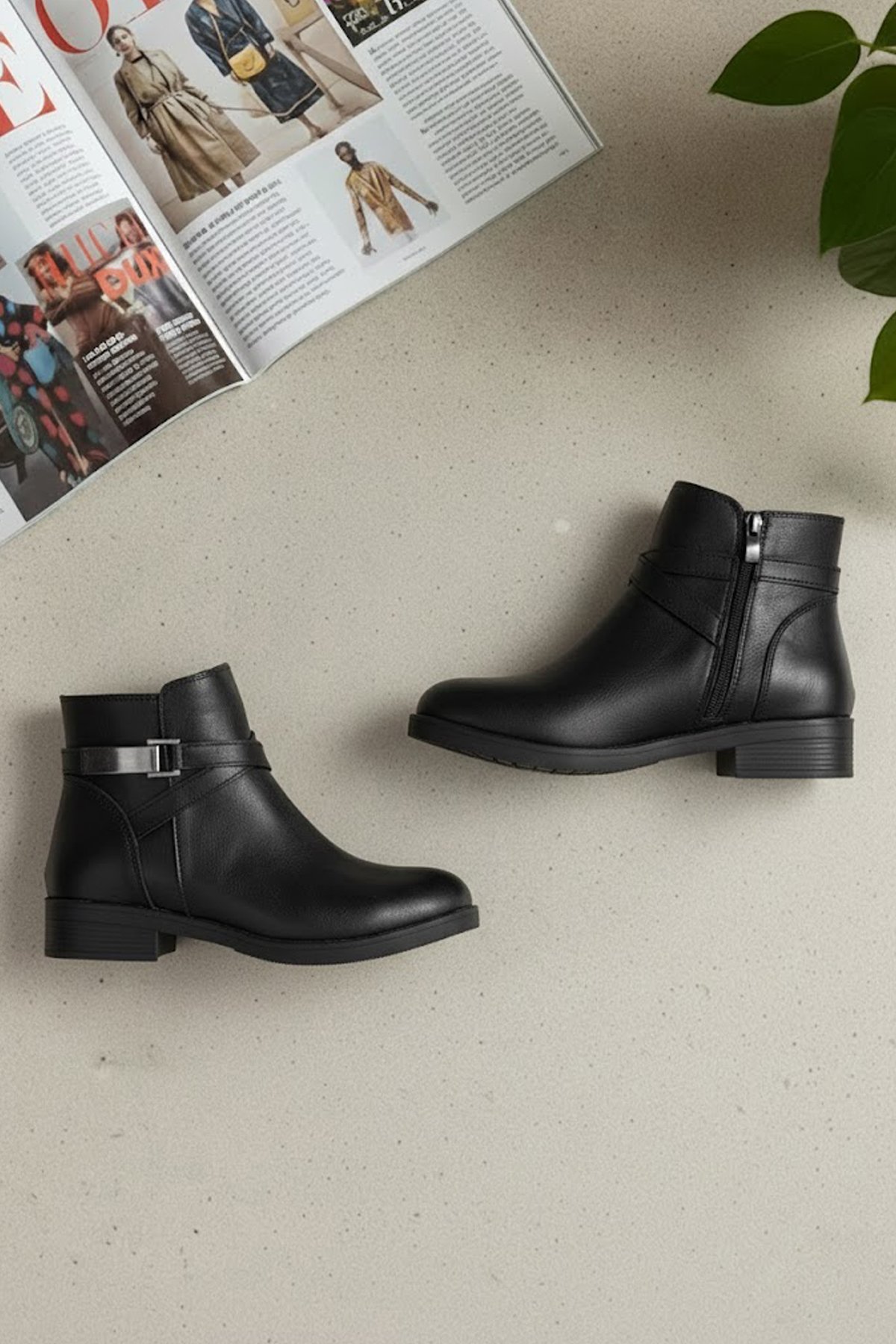Elit OZRSL602C Kadın Klasik Bot Siyah