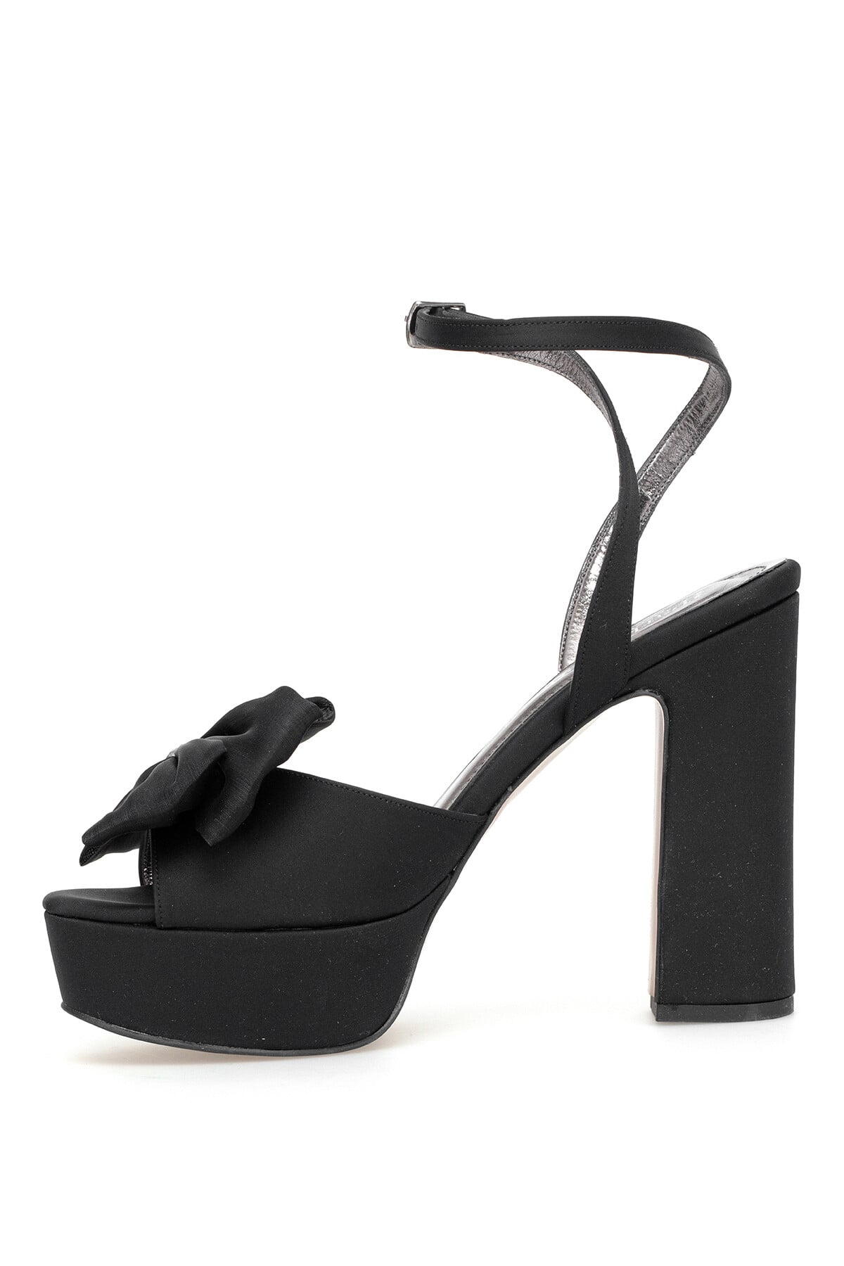 Elit PM08 K2039-2S Kadın Platform Ayakkabı Siyah