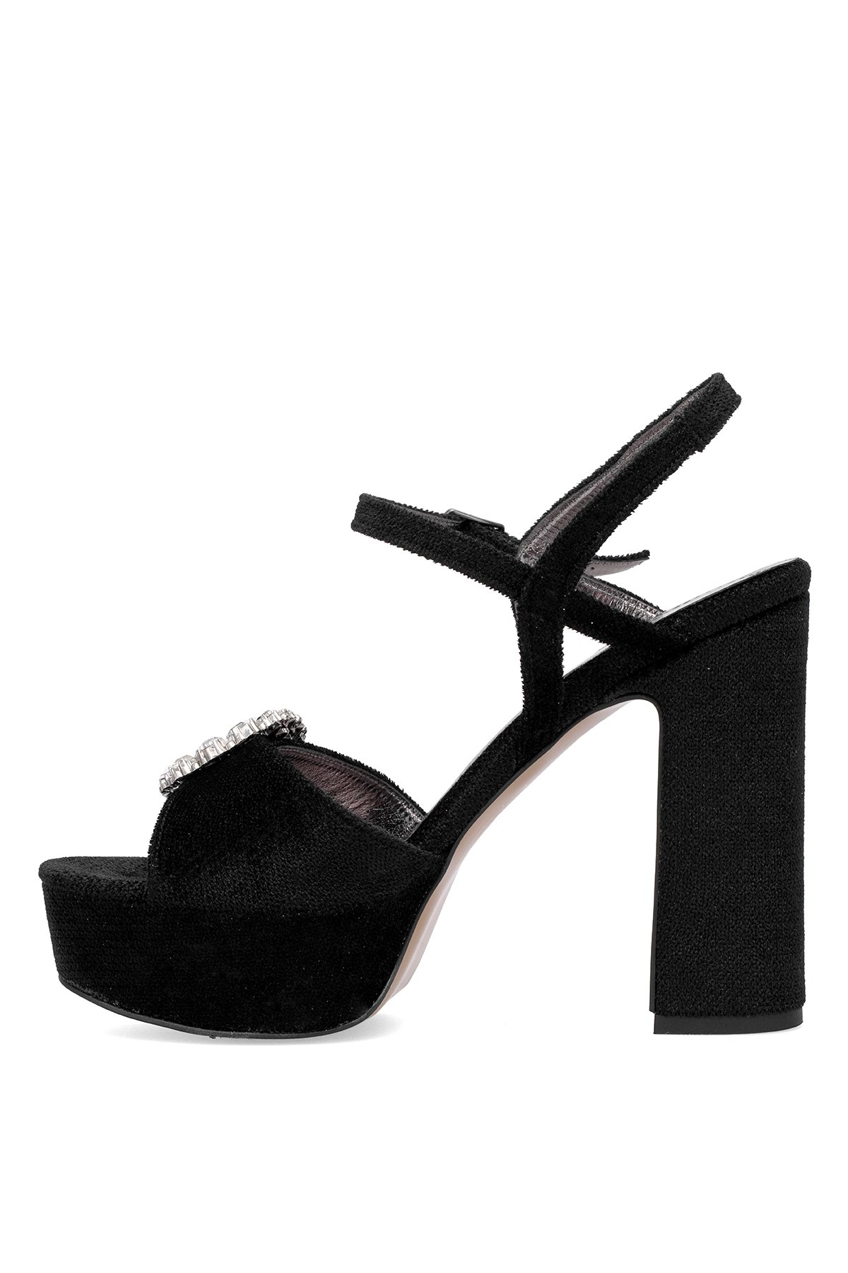 Elit PM08 K2051-1T Kadın Platform Ayakkabı Siyah